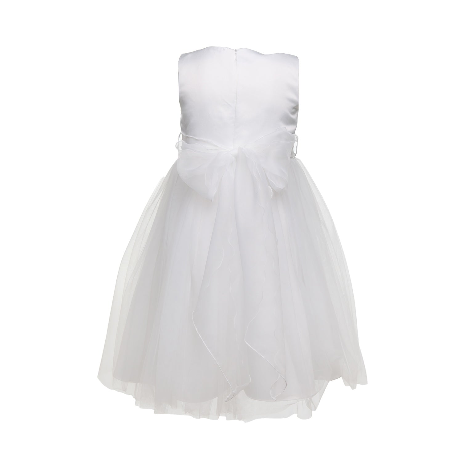 ABITO CERIMONIA AVORIO CON SPILLA BAMBINA E TEEN - annameglio.com abbigliamento moda