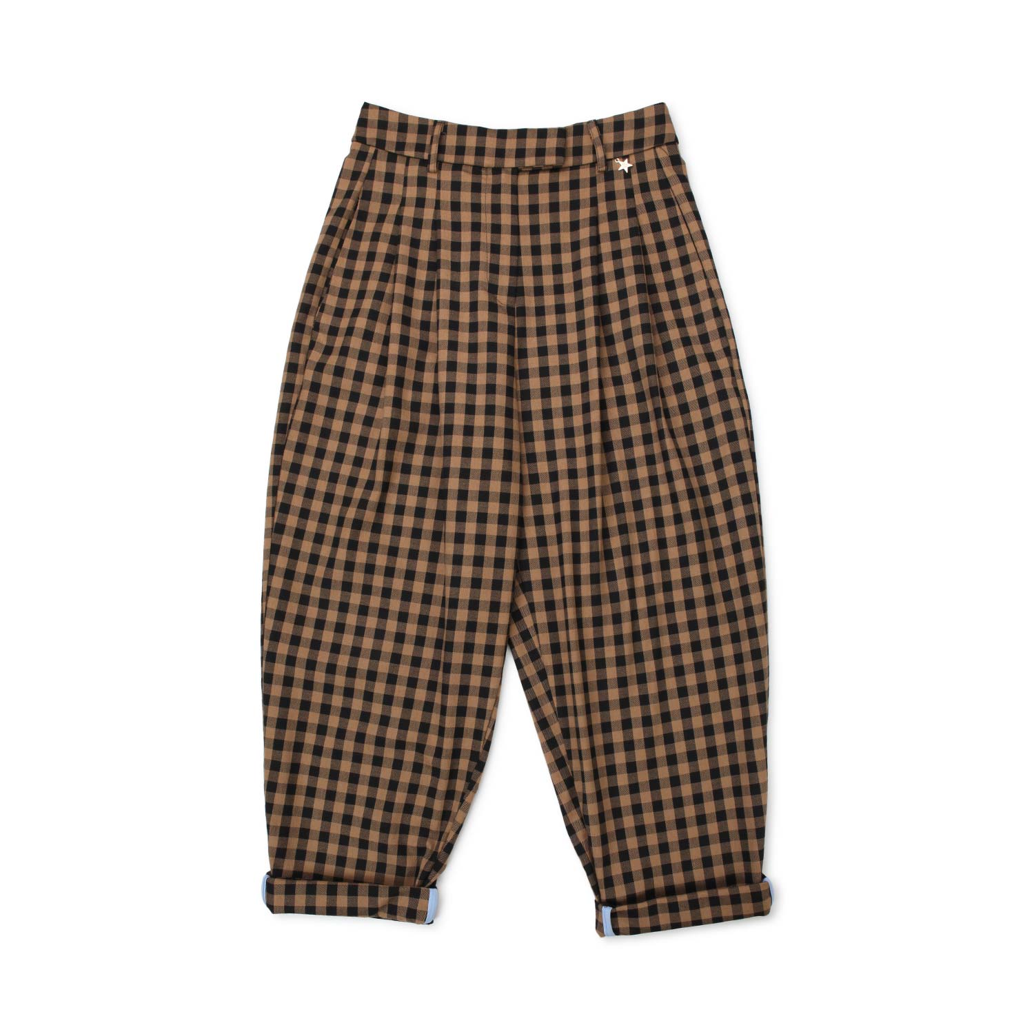 PANTALONE MARRONE E NERO DONNA E TEEN - annameglio.com abbigliamento moda