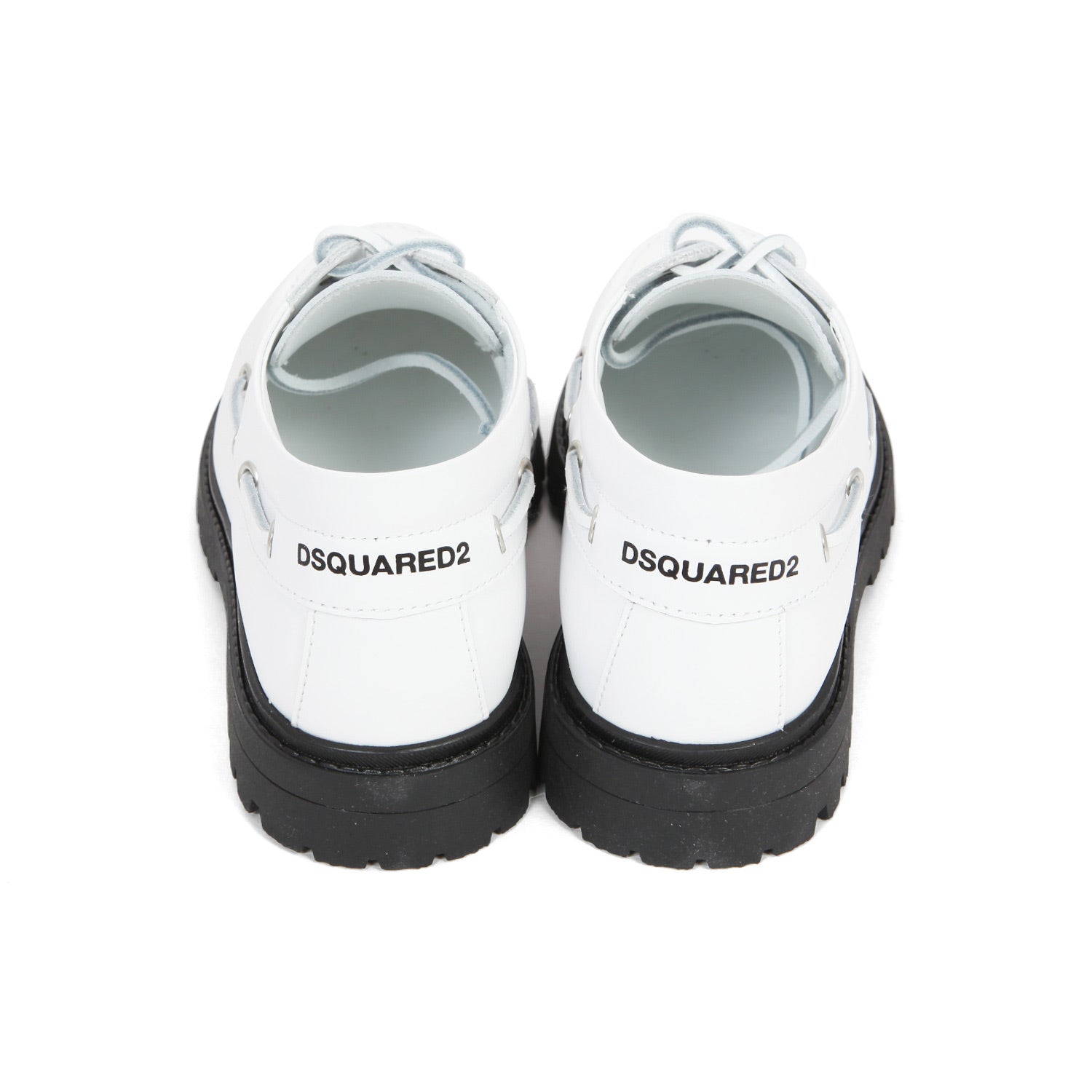 SCARPA UNISEX DA BARCA BIANCA E NERA TEENAGER - annameglio.com abbigliamento moda