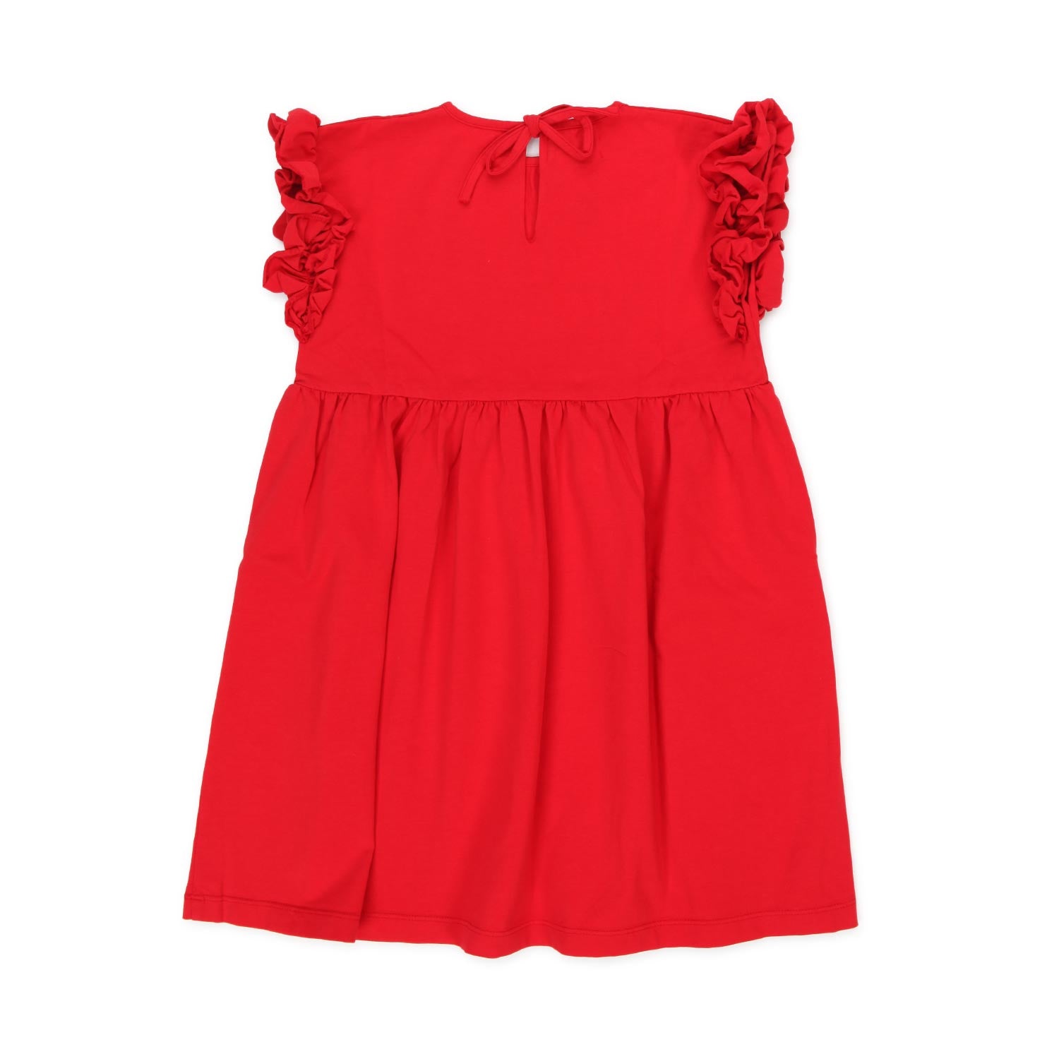 ABITO ROSSO PAPAVERO BAMBINA - annameglio.com abbigliamento moda