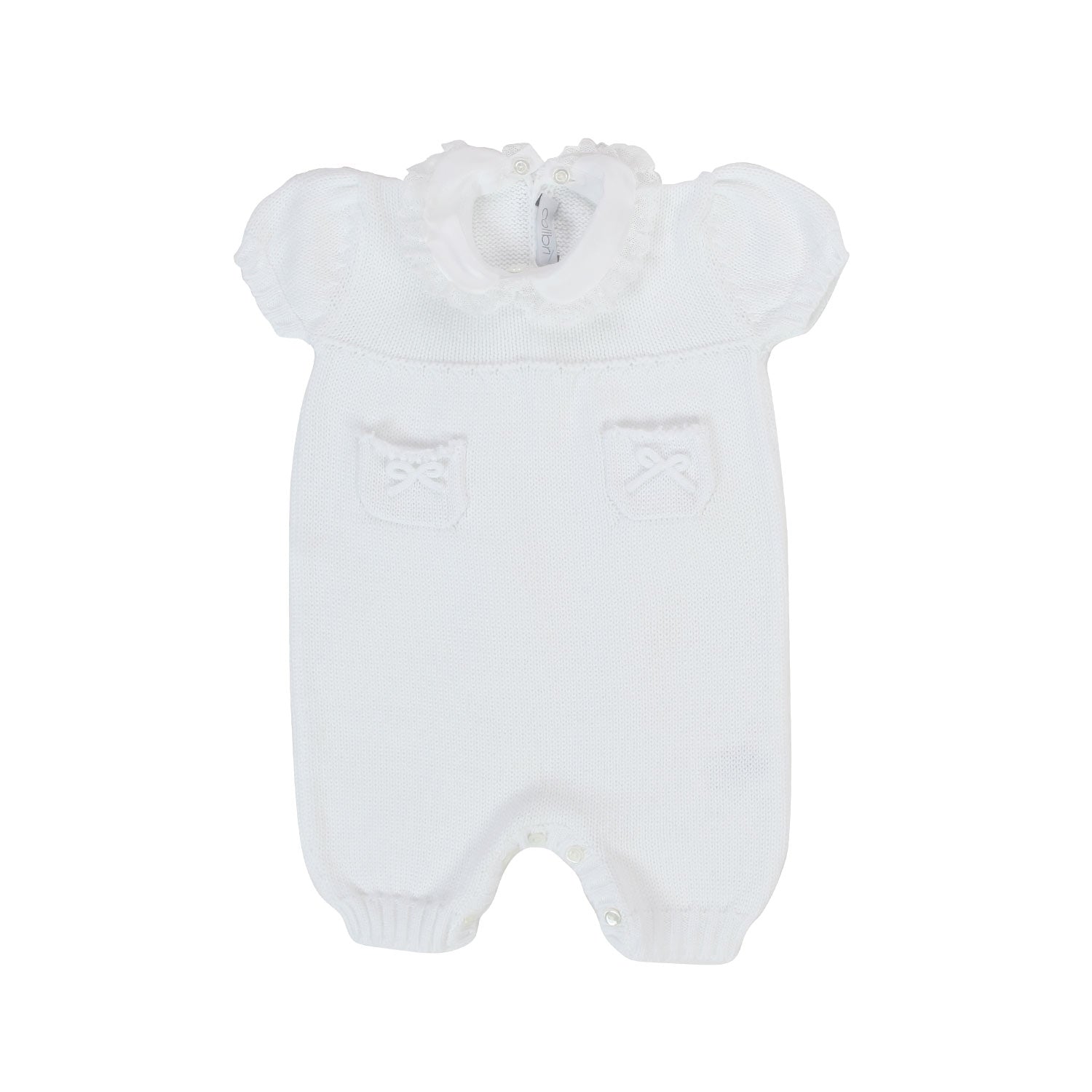 PAGLIACCETTO NEONATA BIANCO LAVORATO A MAGLIA - annameglio.com abbigliamento moda