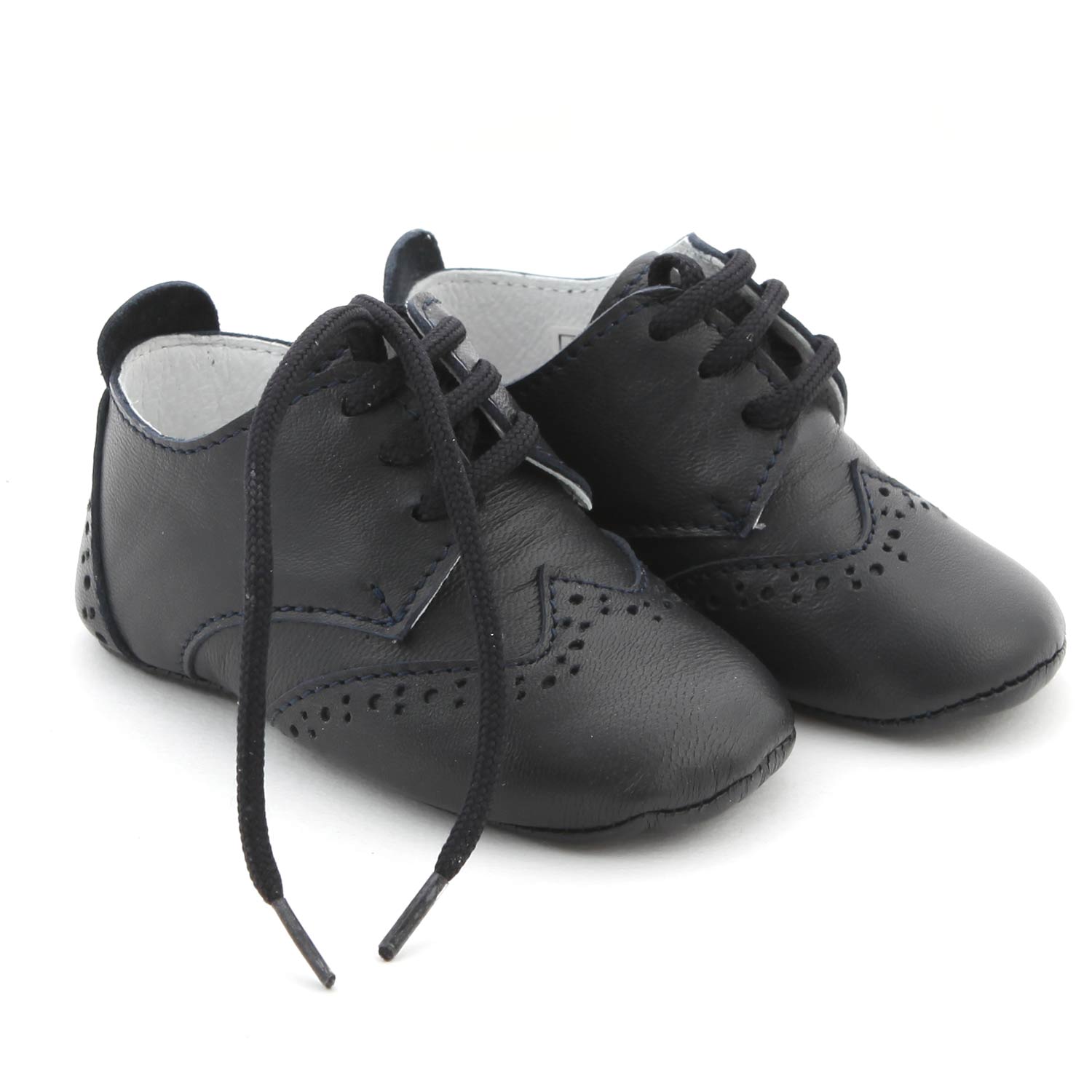 SCARPINA DERBY BLU BIMBO E NEONATO - annameglio.com abbigliamento moda