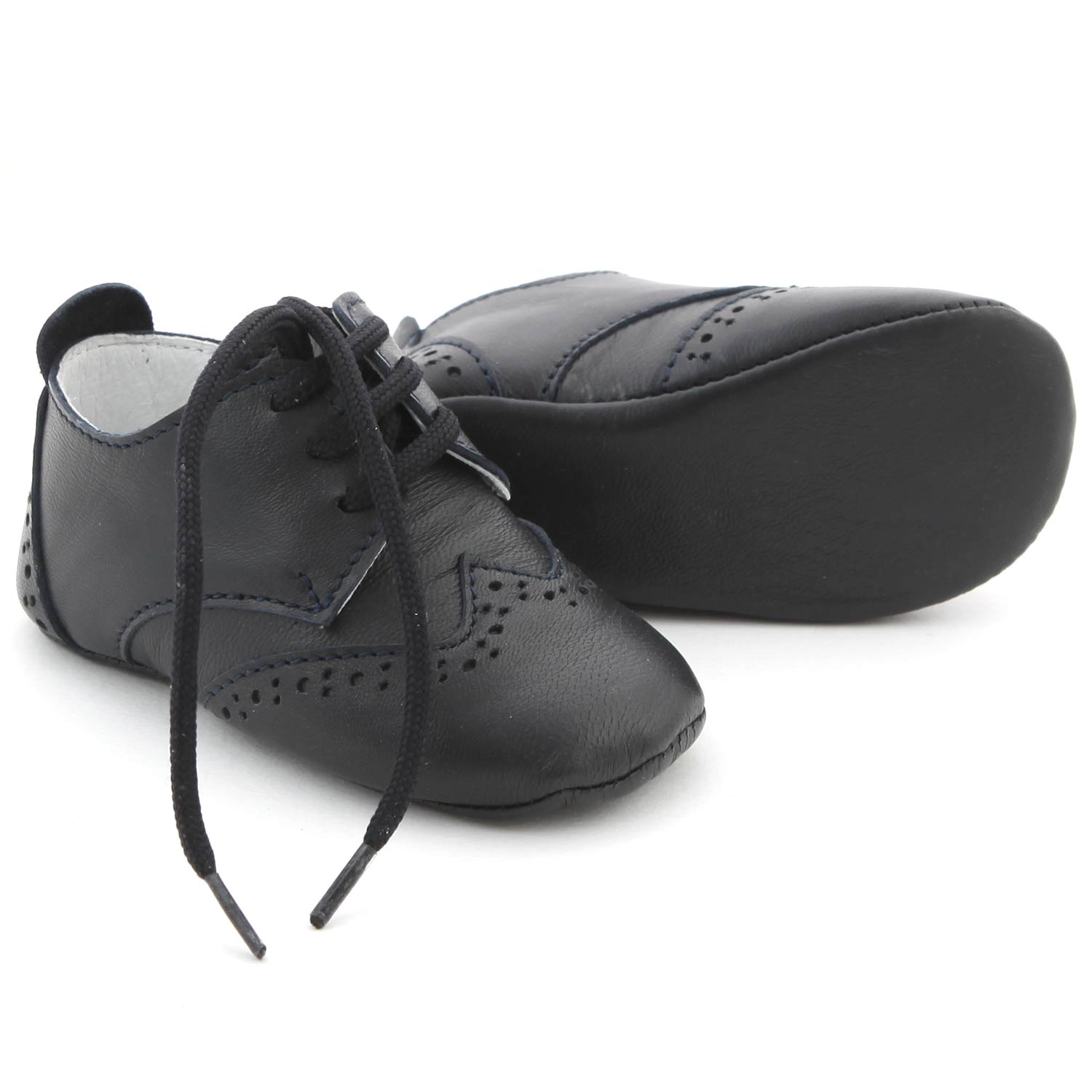 SCARPINA DERBY BLU BIMBO E NEONATO - annameglio.com abbigliamento moda