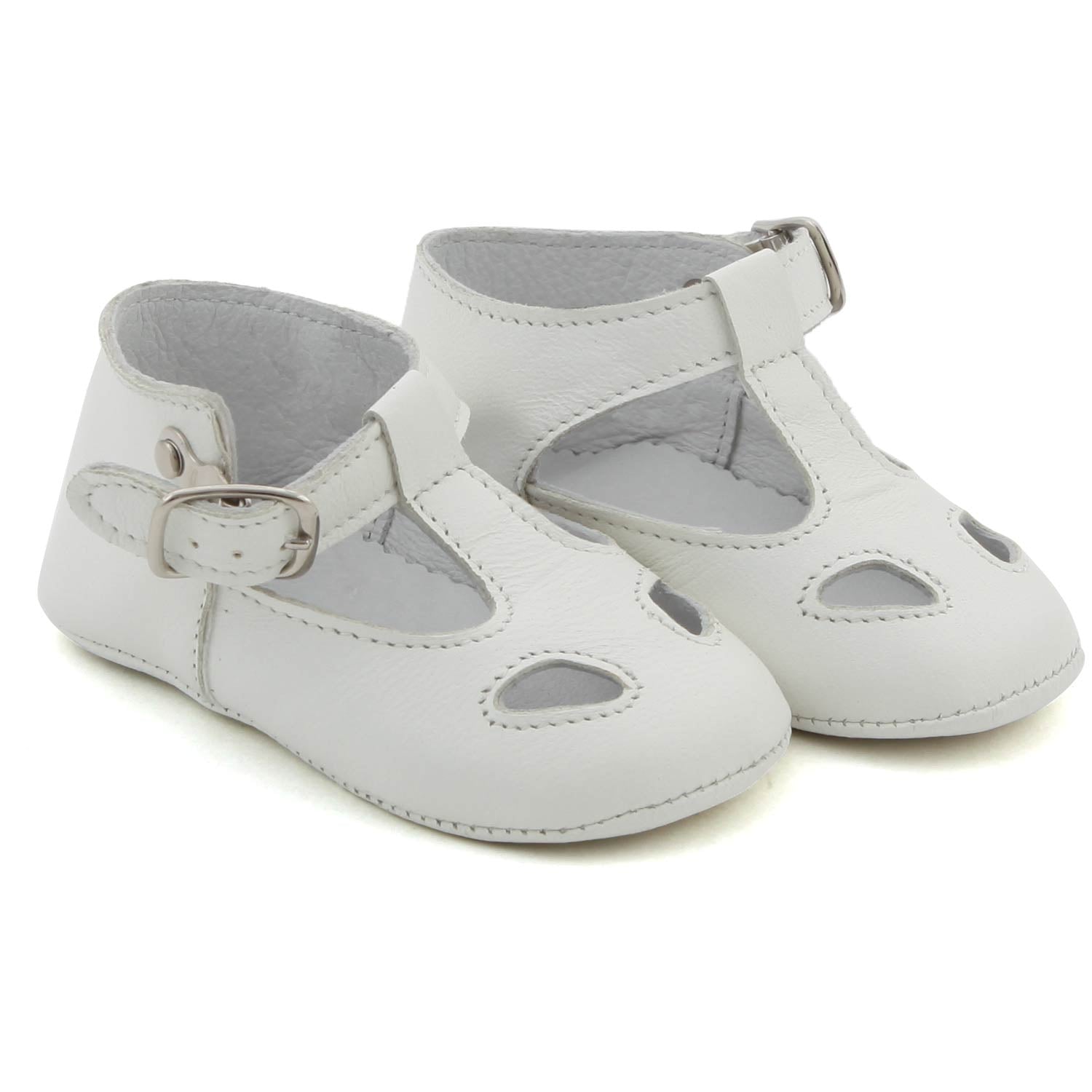 SCARPINA SANDALETTO BIANCA BABY UNISEX - annameglio.com abbigliamento moda