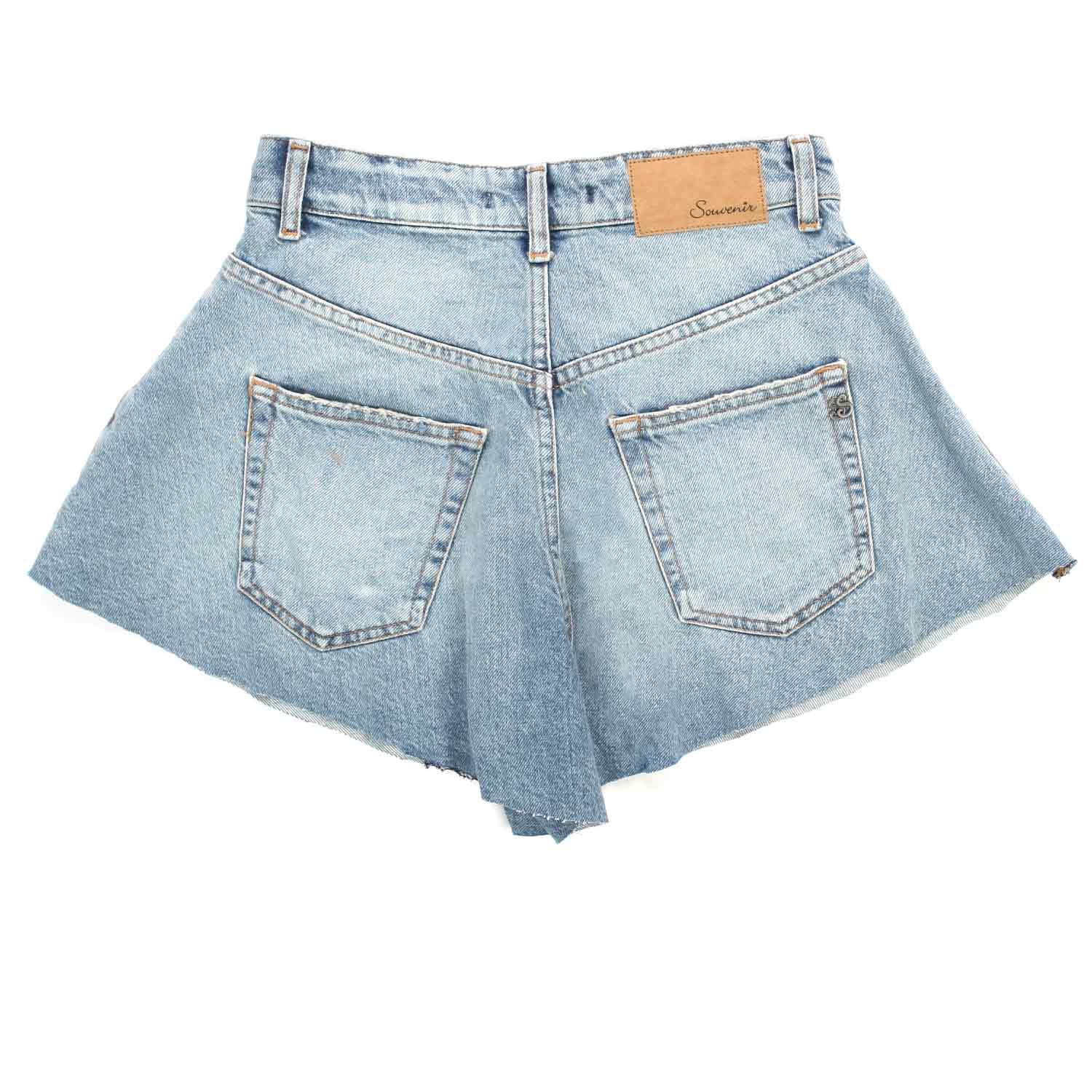 SHORTS IN DENIM CHIARO DONNA E TEEN - annameglio.com abbigliamento moda