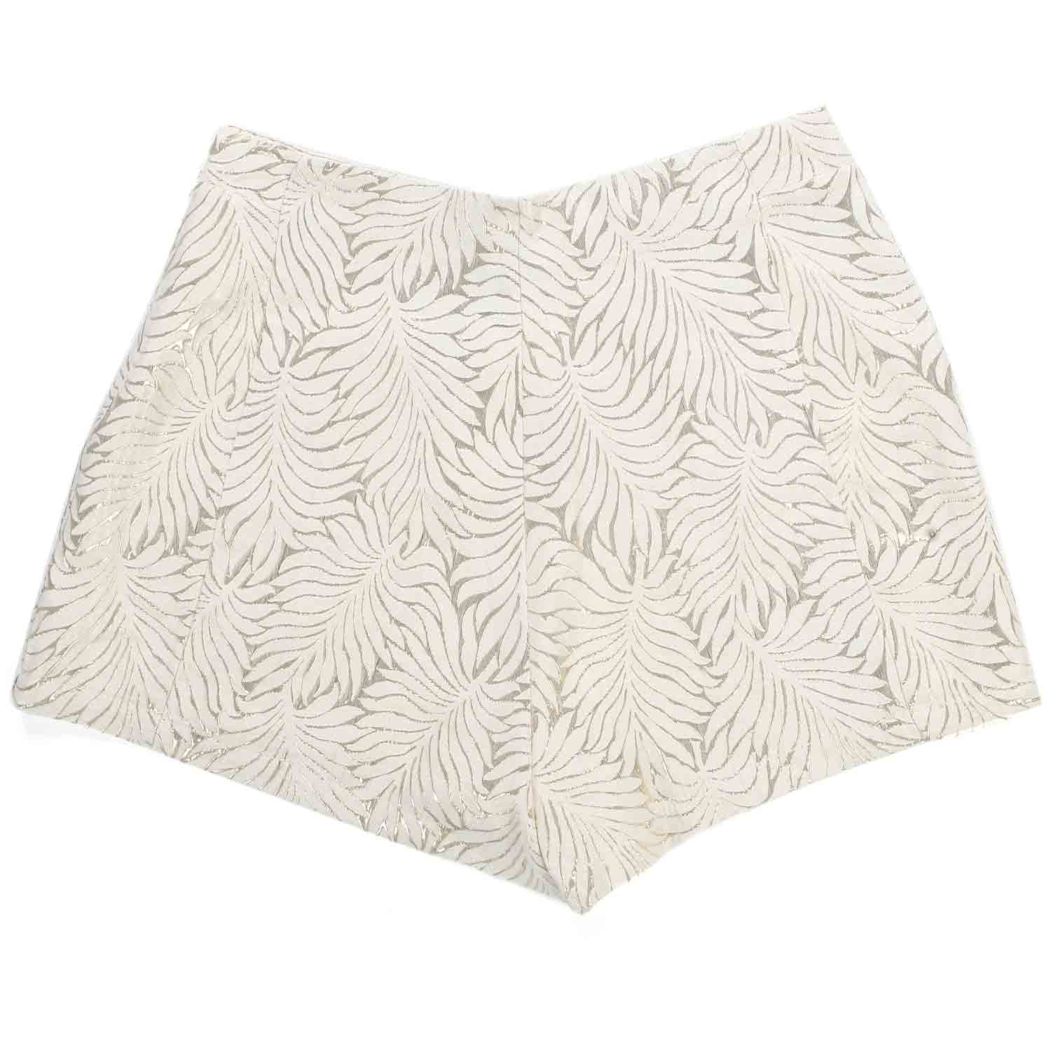 SHORTS PANNA E ORO JACQUARD DONNA E TEEN - annameglio.com abbigliamento moda