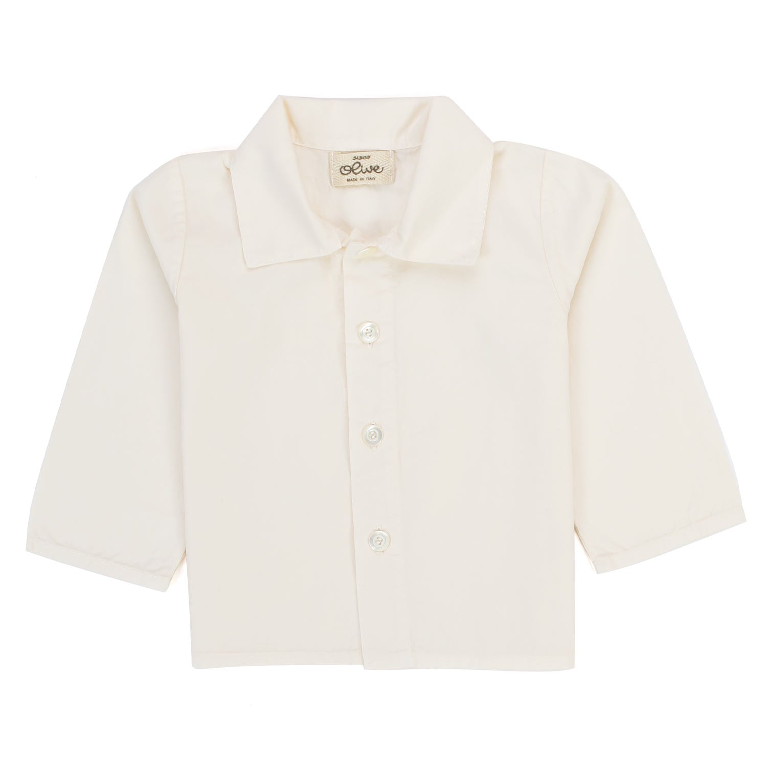 CAMICIA ASCANIO BEIGE BAMBINA E BEBÈ - annameglio.com abbigliamento moda