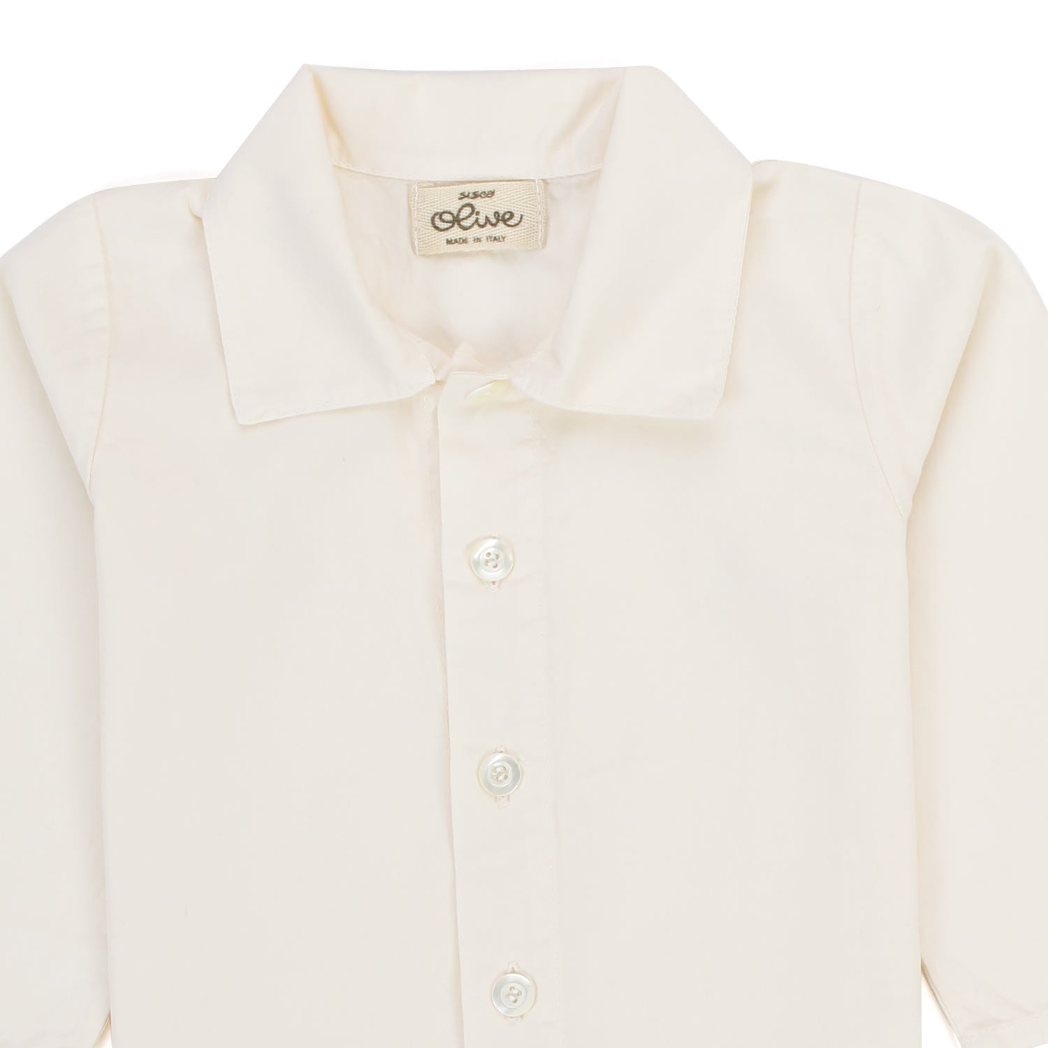 CAMICIA ASCANIO BEIGE BAMBINA E BEBÈ - annameglio.com abbigliamento moda