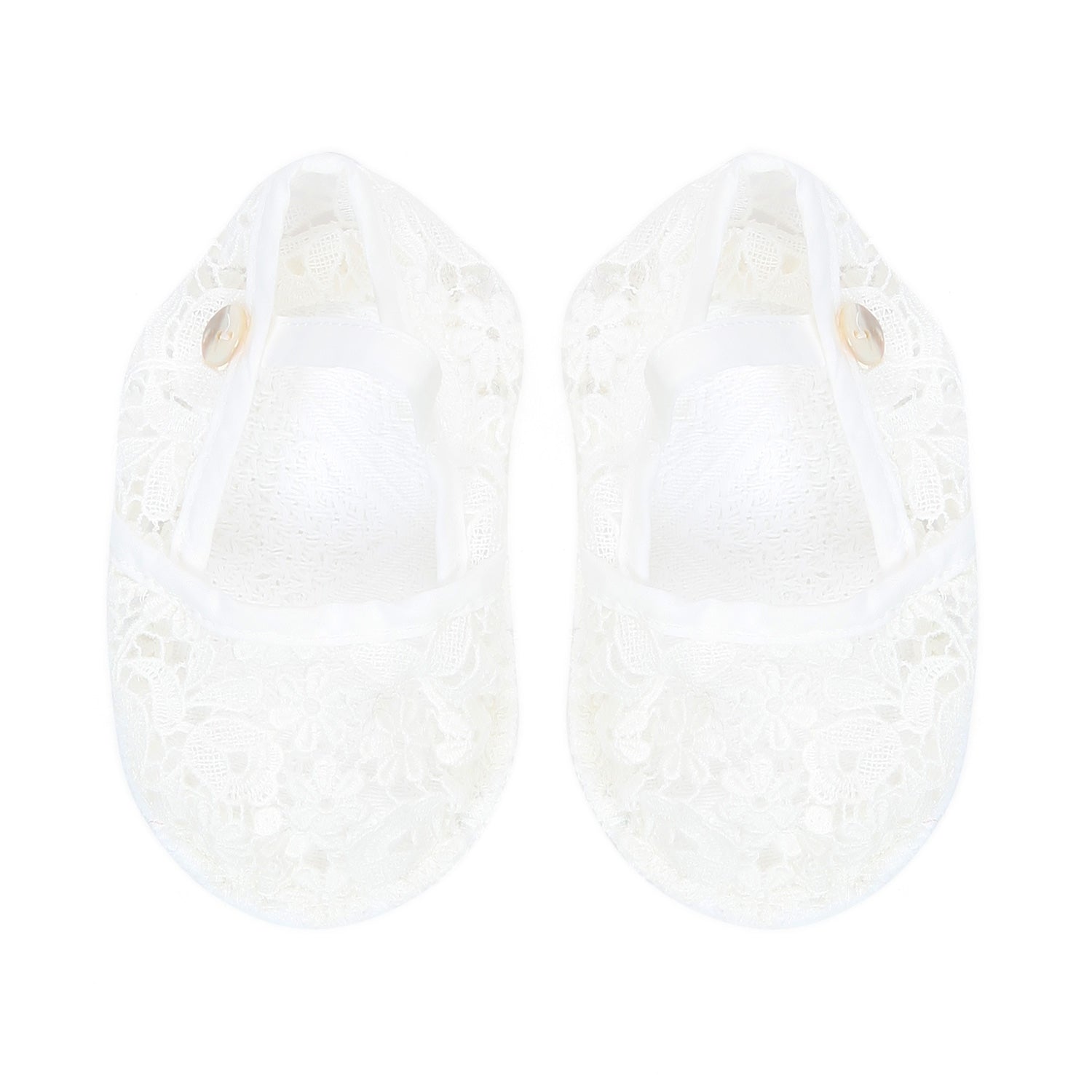 BALLERINE BIANCO PANNA NEONATA - annameglio.com abbigliamento moda