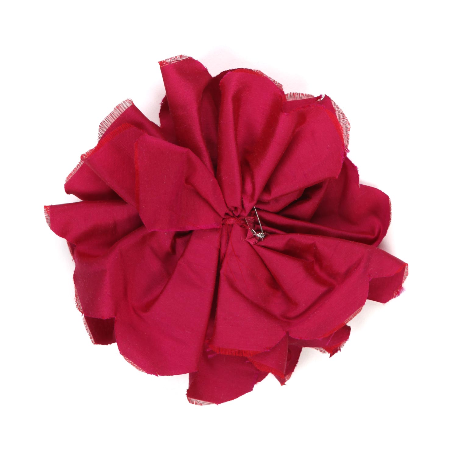 SPILLA FIORE BORDEAUX BAMBINA E TEEN - annameglio.com abbigliamento moda