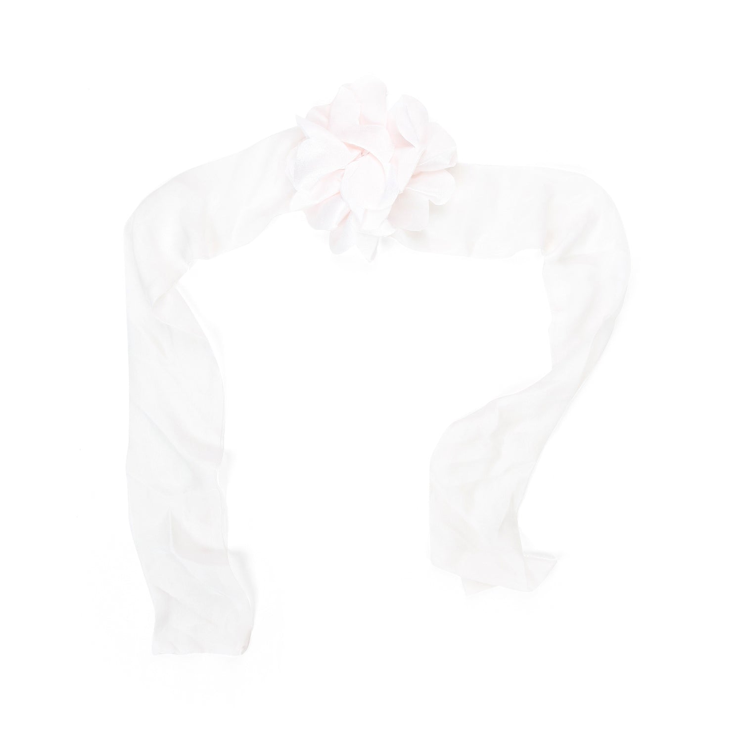 SPILLA FIORE ROSA PALLIDO CON CINTURA BAMBINA - annameglio.com abbigliamento moda