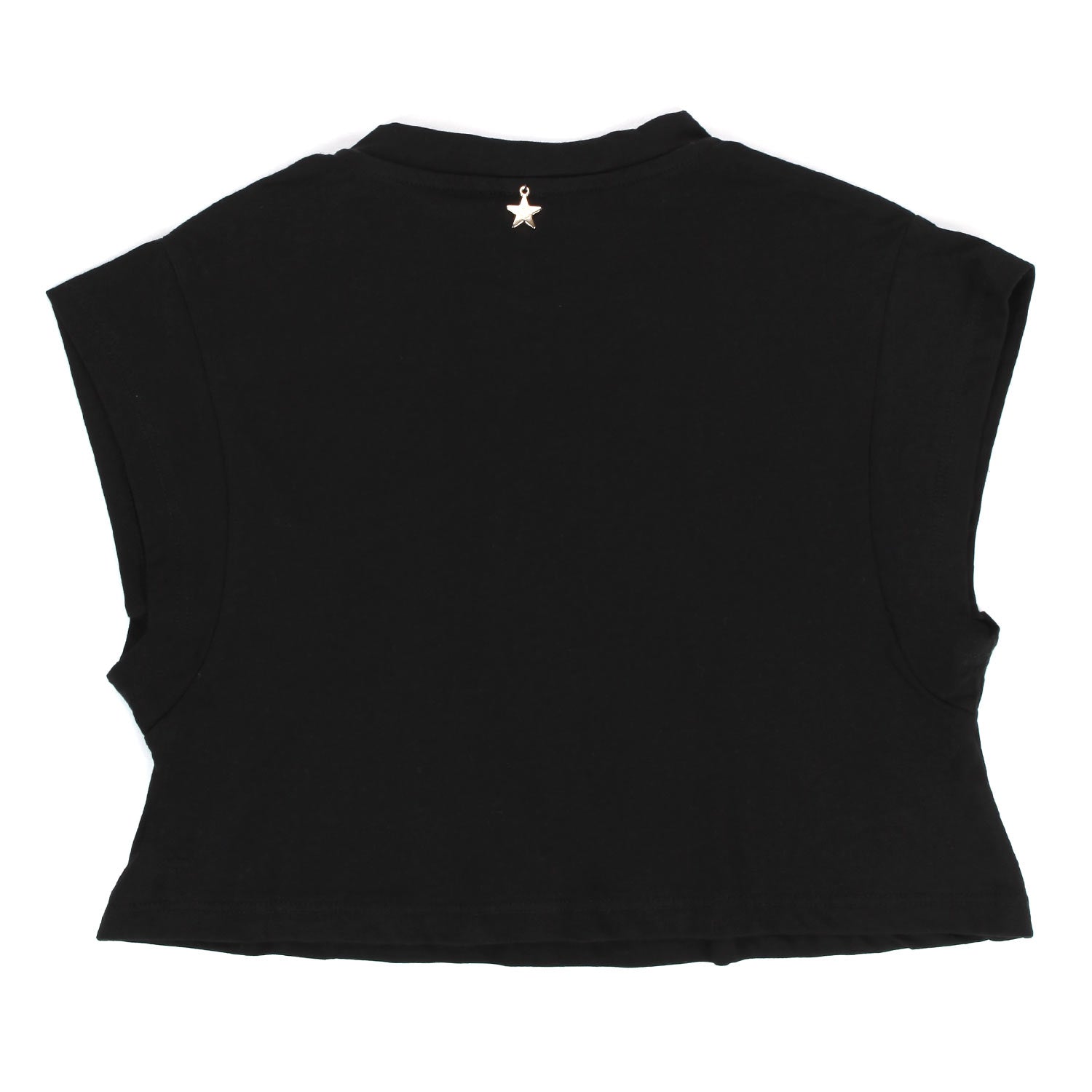 TOP NERO PER BAMBINA E TEENAGER - annameglio.com abbigliamento moda