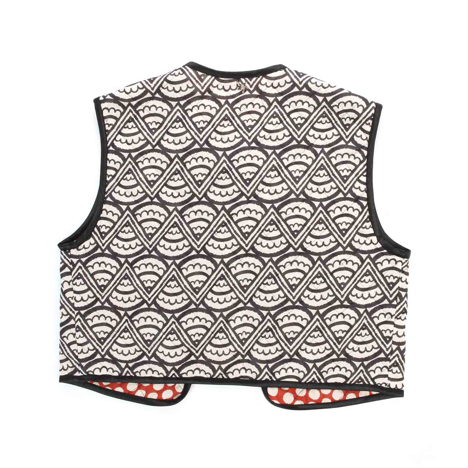GILET IN DOPPIA FANTASIA BAMBINA E TEEN - annameglio.com abbigliamento moda