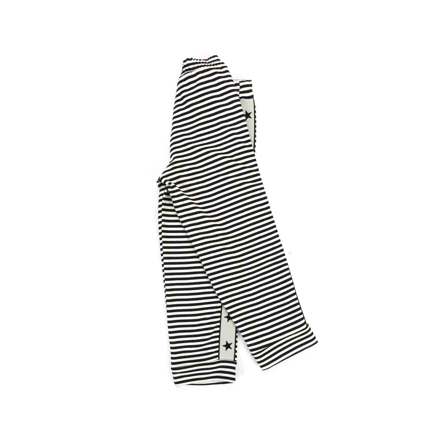 PANTALONE BIANCO E NERO A RIGHE BAMBINA E TEEN - annameglio.com abbigliamento moda