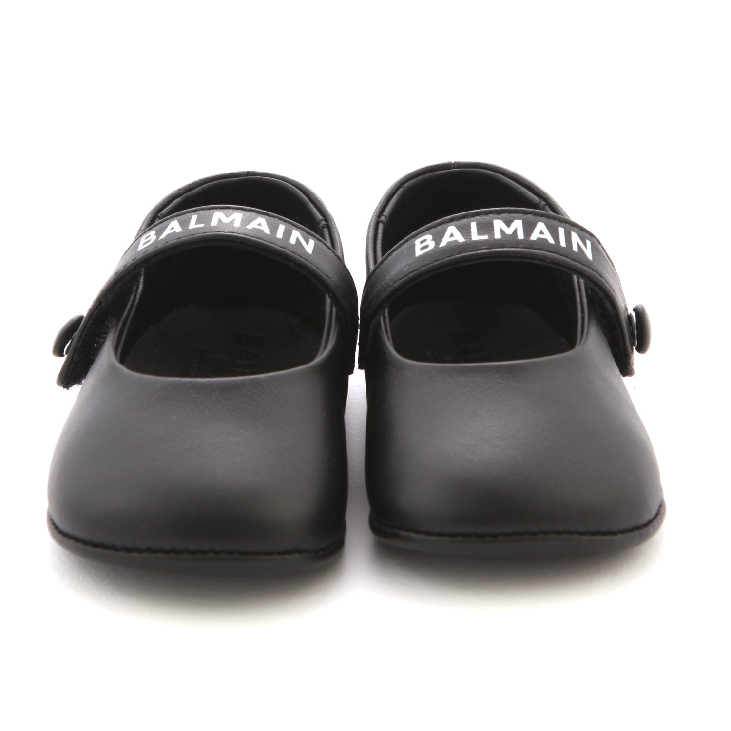 MINI BALLERINE NERE IN PELLE NEONATA - annameglio.com abbigliamento moda