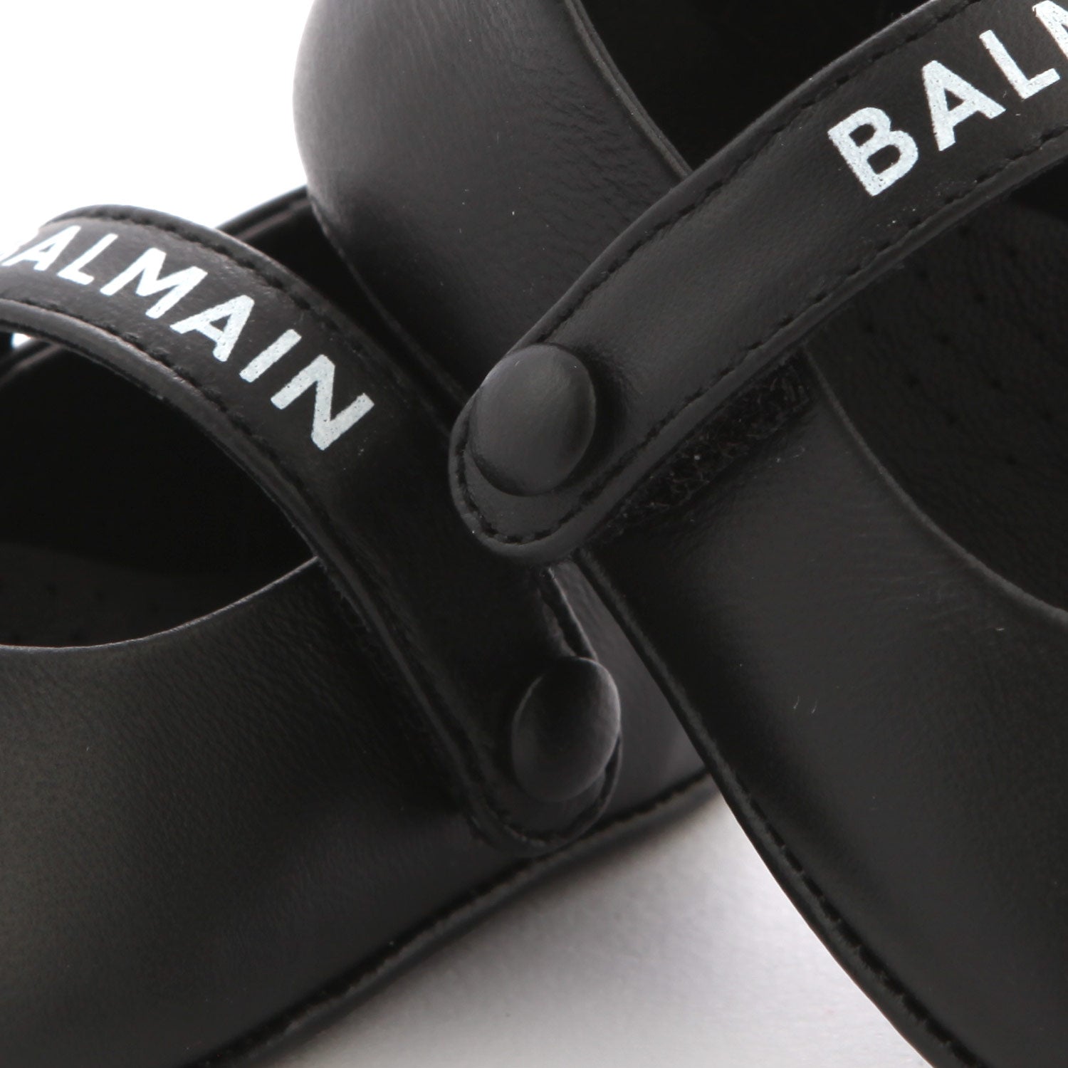 MINI BALLERINE NERE IN PELLE NEONATA - annameglio.com abbigliamento moda