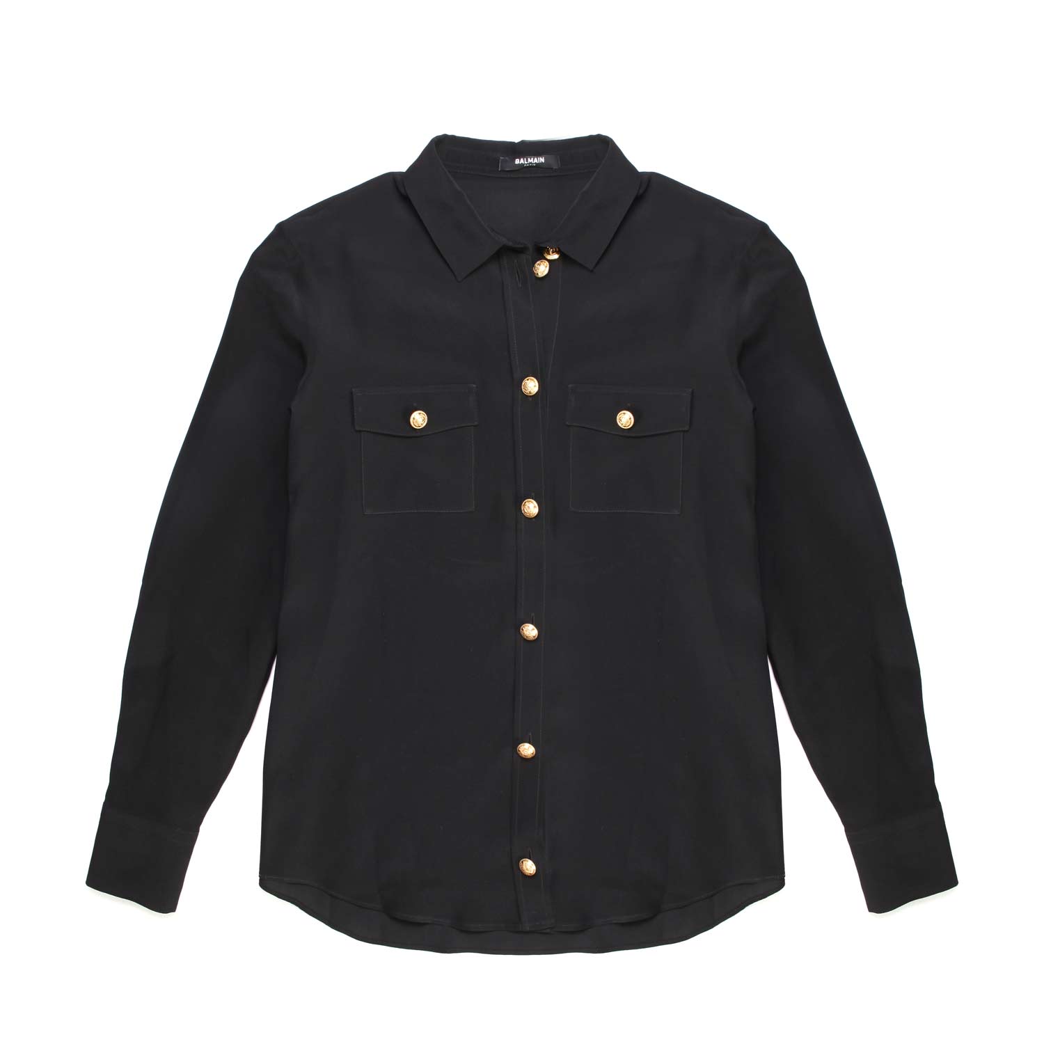 CAMICIA NERA DI SETA BAMBINA TEEN - annameglio.com abbigliamento moda