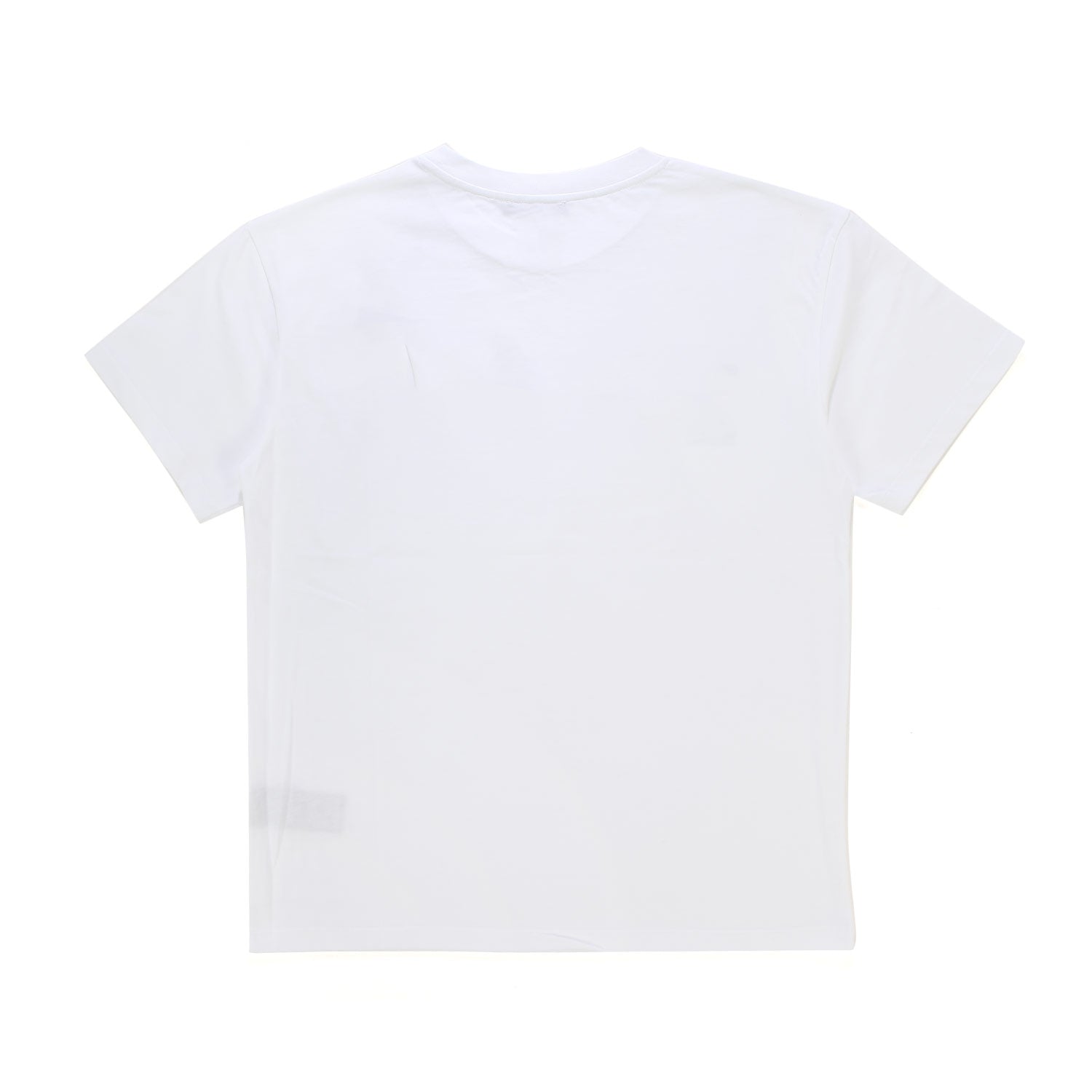 T-SHIRT BIANCA CON STAMPA NERA E ORO BAMBINA TEEN - annameglio.com abbigliamento moda