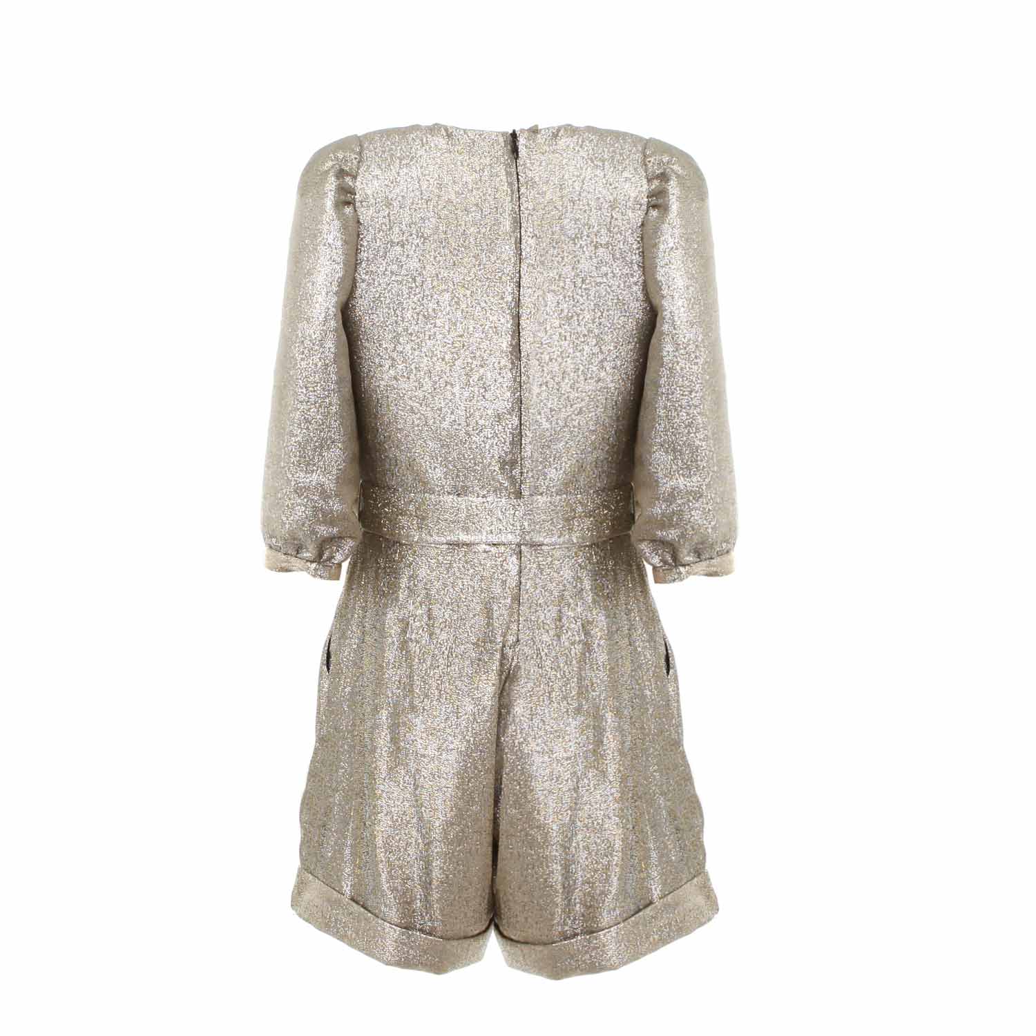 TUTA GLITTER ORO BAMBINA E TEENAGER - annameglio.com abbigliamento moda