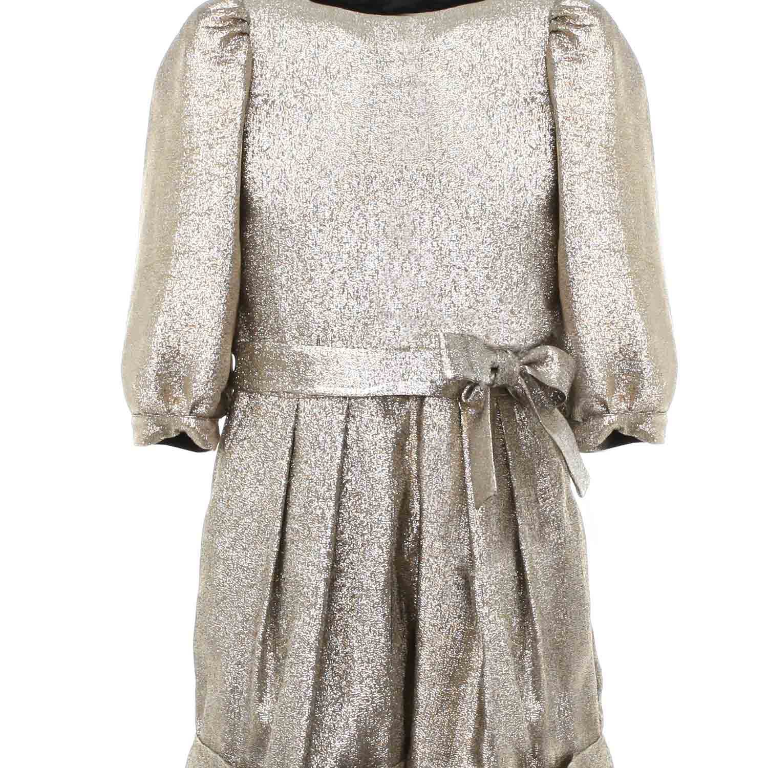 TUTA GLITTER ORO BAMBINA E TEENAGER - annameglio.com abbigliamento moda