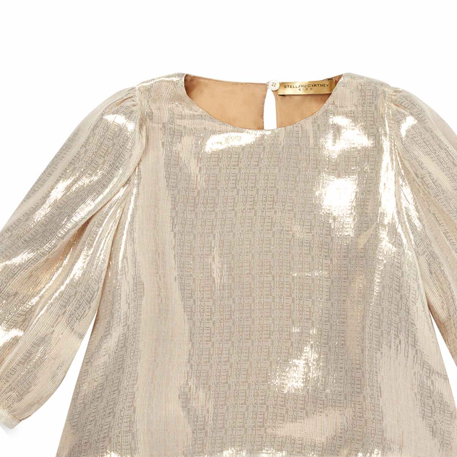 Top Oro in Chiffon - annameglio.com abbigliamento moda