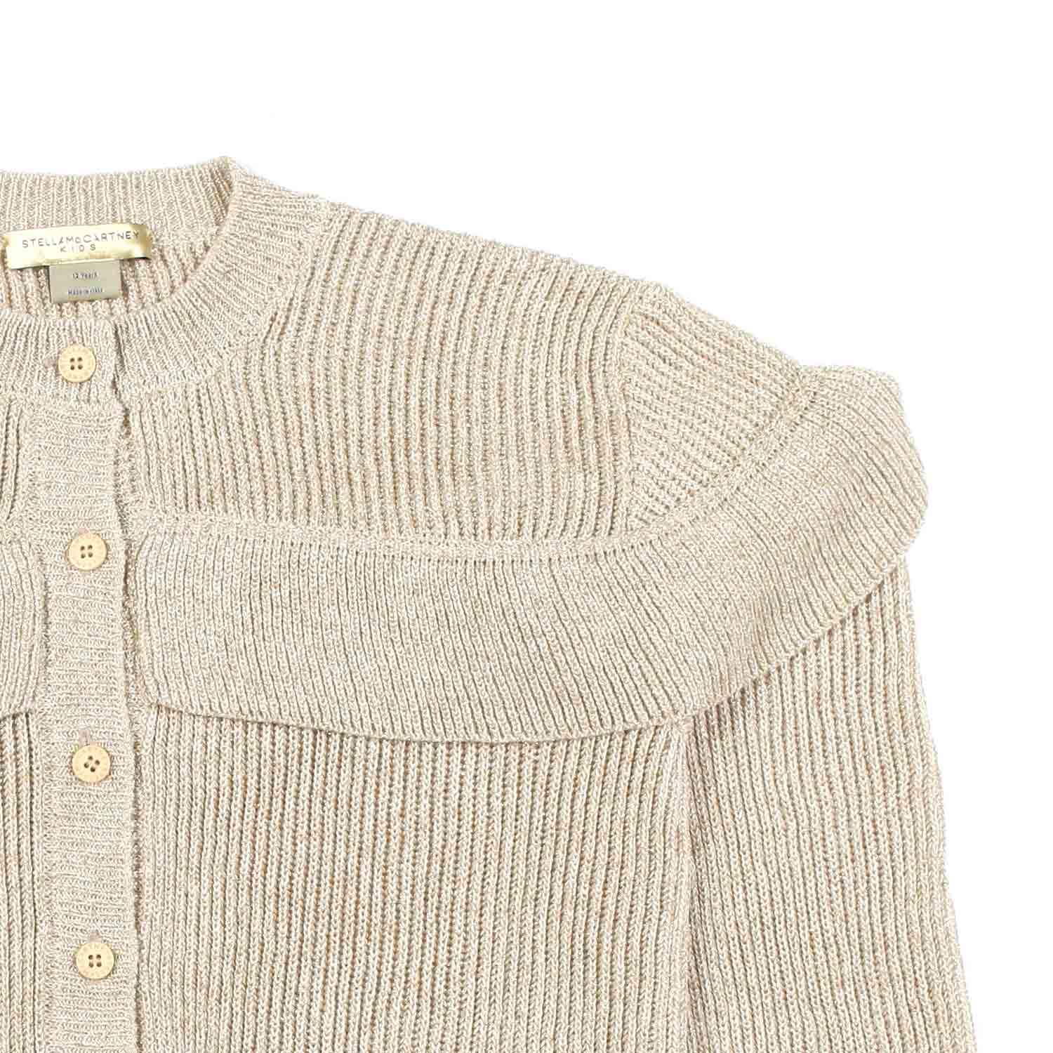 CARDIGAN ORO BAMBINA E TEENAGER - annameglio.com abbigliamento moda