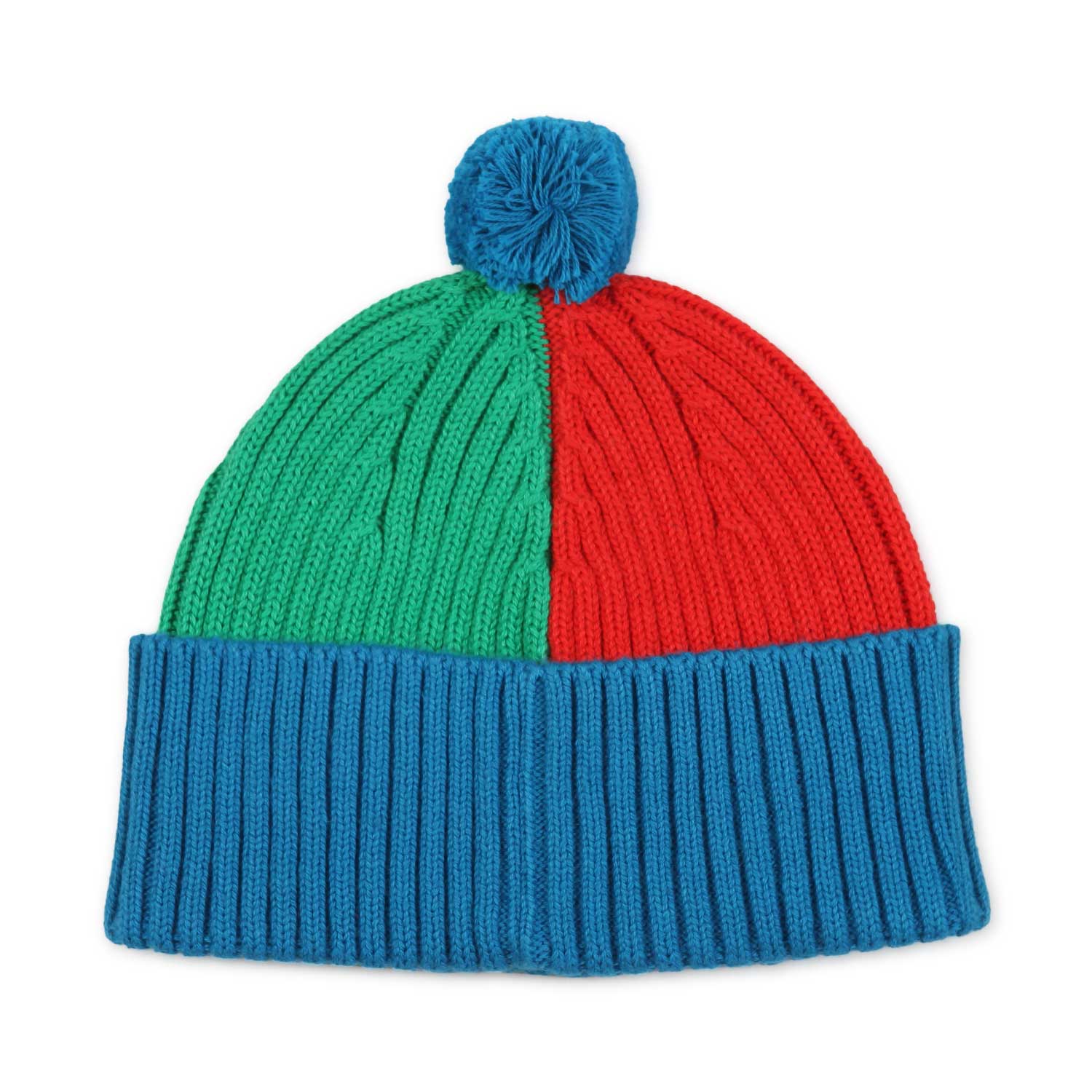CAPPELLO BEANIE UNISEX BLU, VERDE E ROSSO - annameglio.com abbigliamento moda