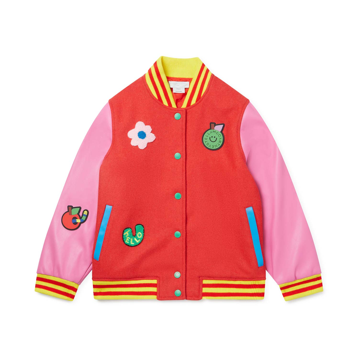 Bomber varsity con badge ricamati - annameglio.com abbigliamento moda