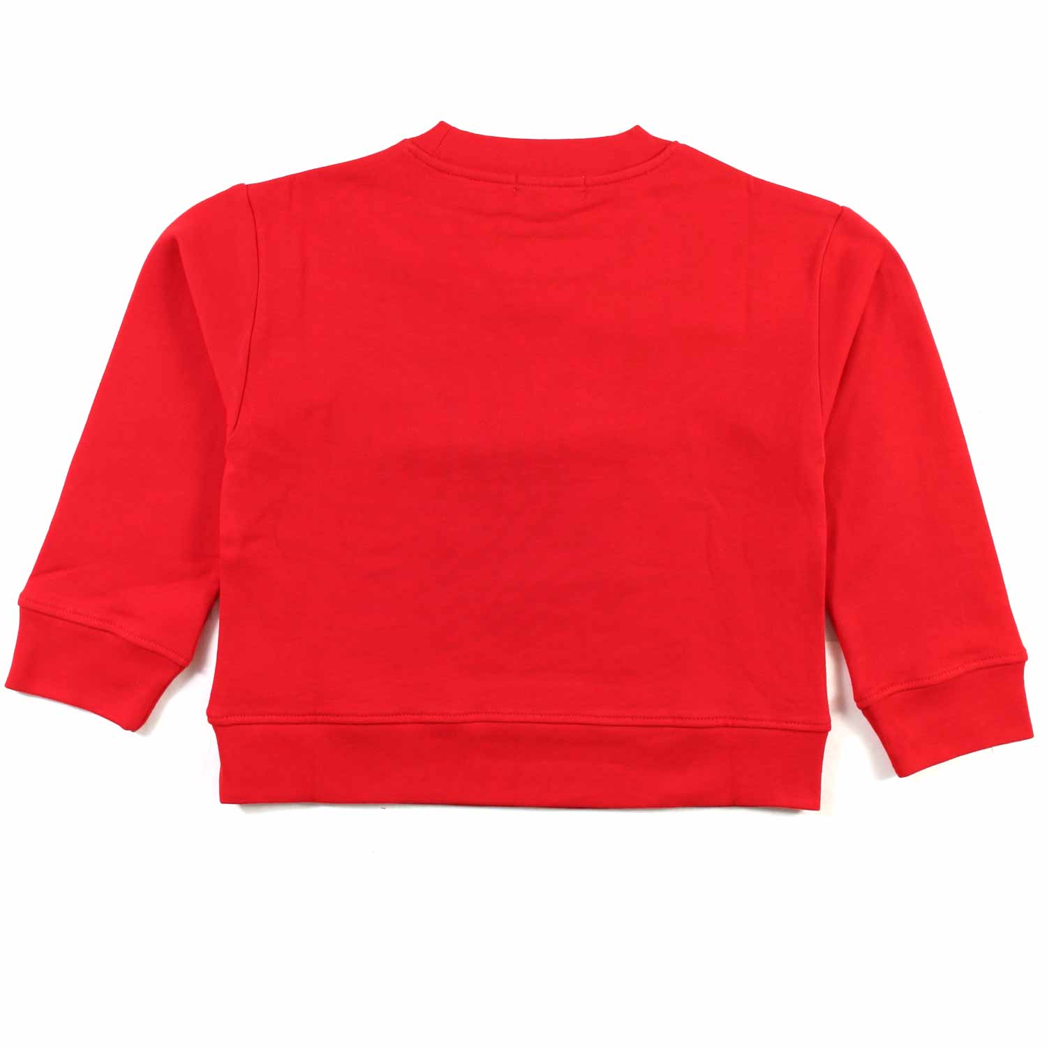 FELPA ROSSA CON STAMPA FUNGHI BAMBINA - annameglio.com abbigliamento moda