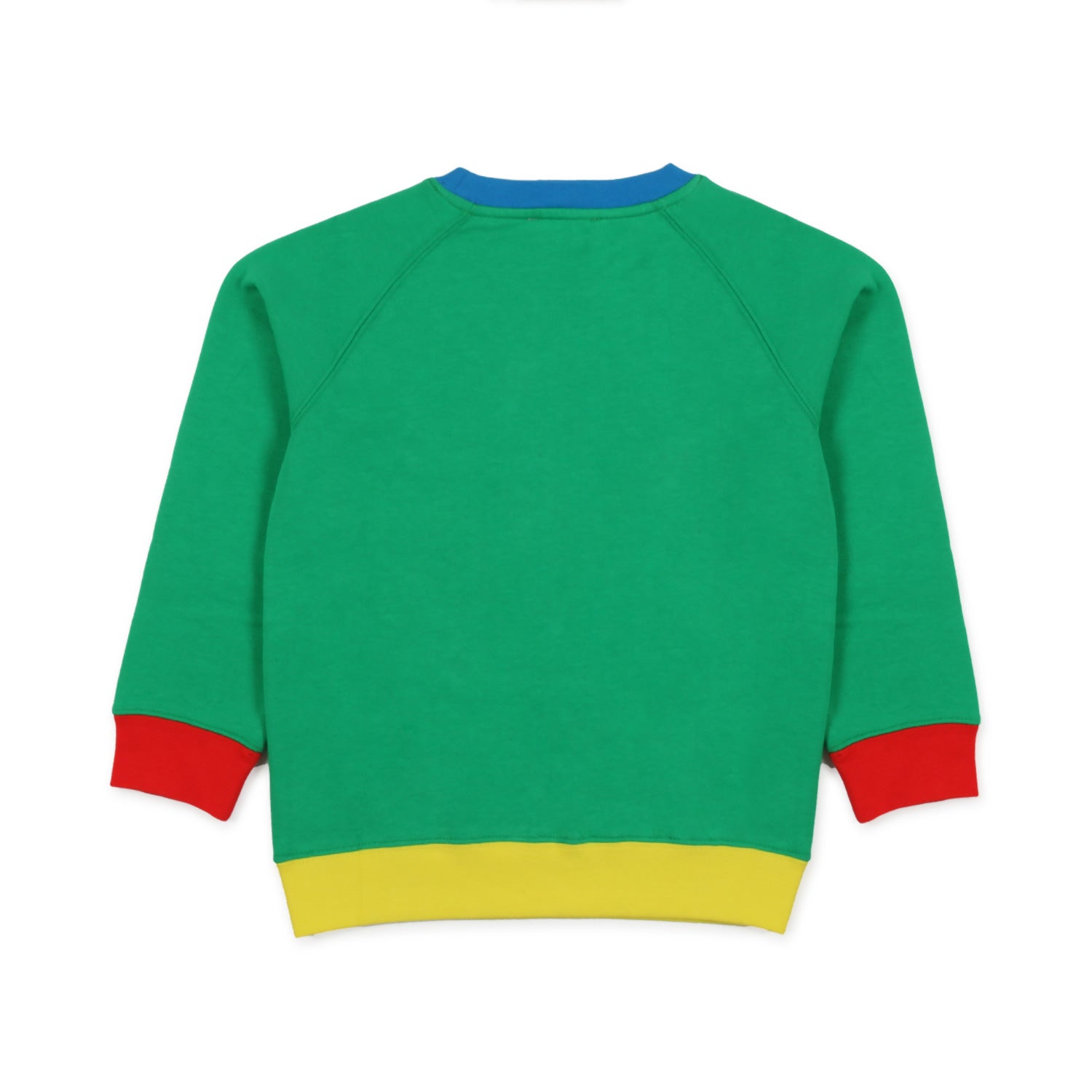 FELPA VERDE E MULTICOLOR BAMBINO - annameglio.com abbigliamento moda
