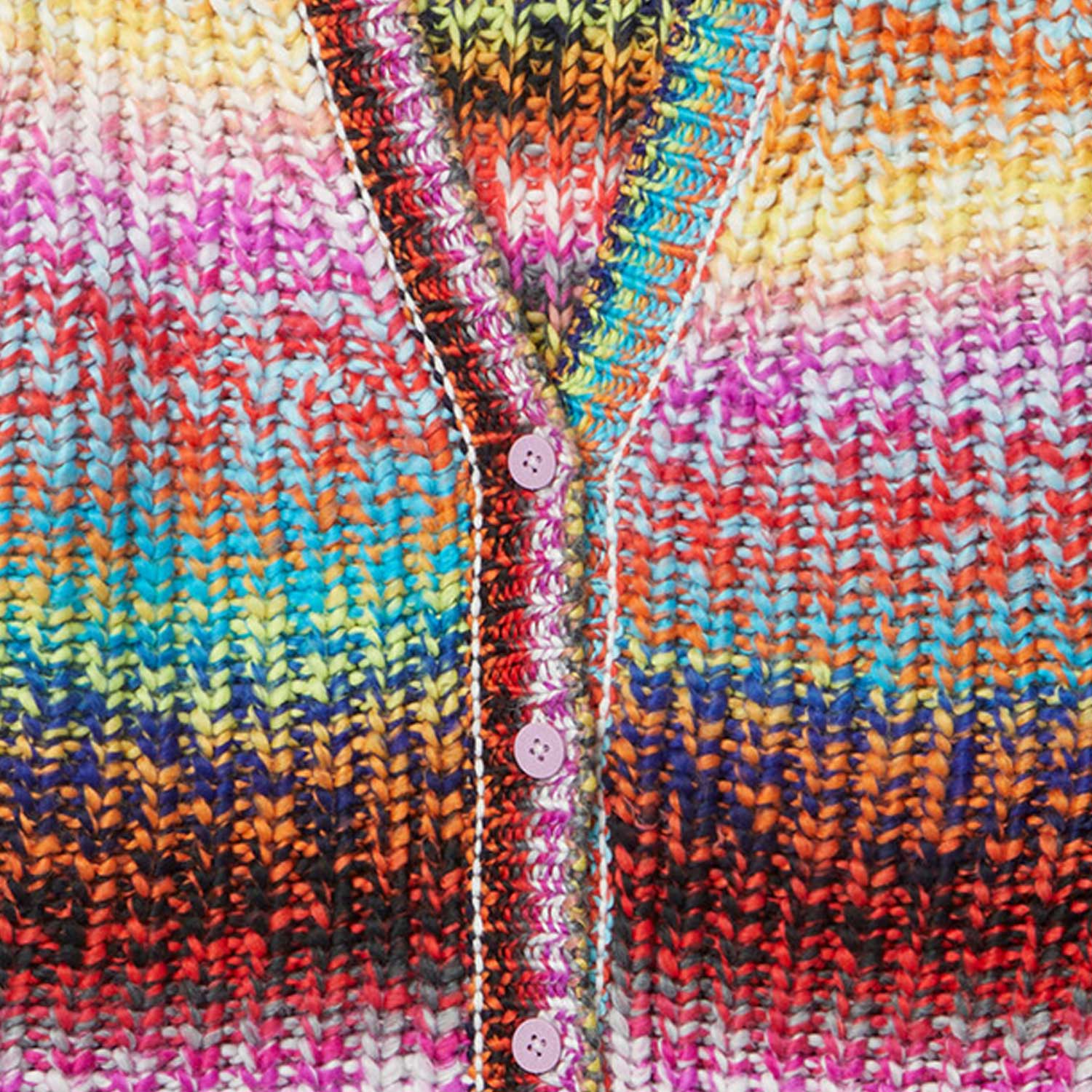 CARDIGAN MULTICOLOR MELANGE BAMBINA E TEEN - annameglio.com abbigliamento moda