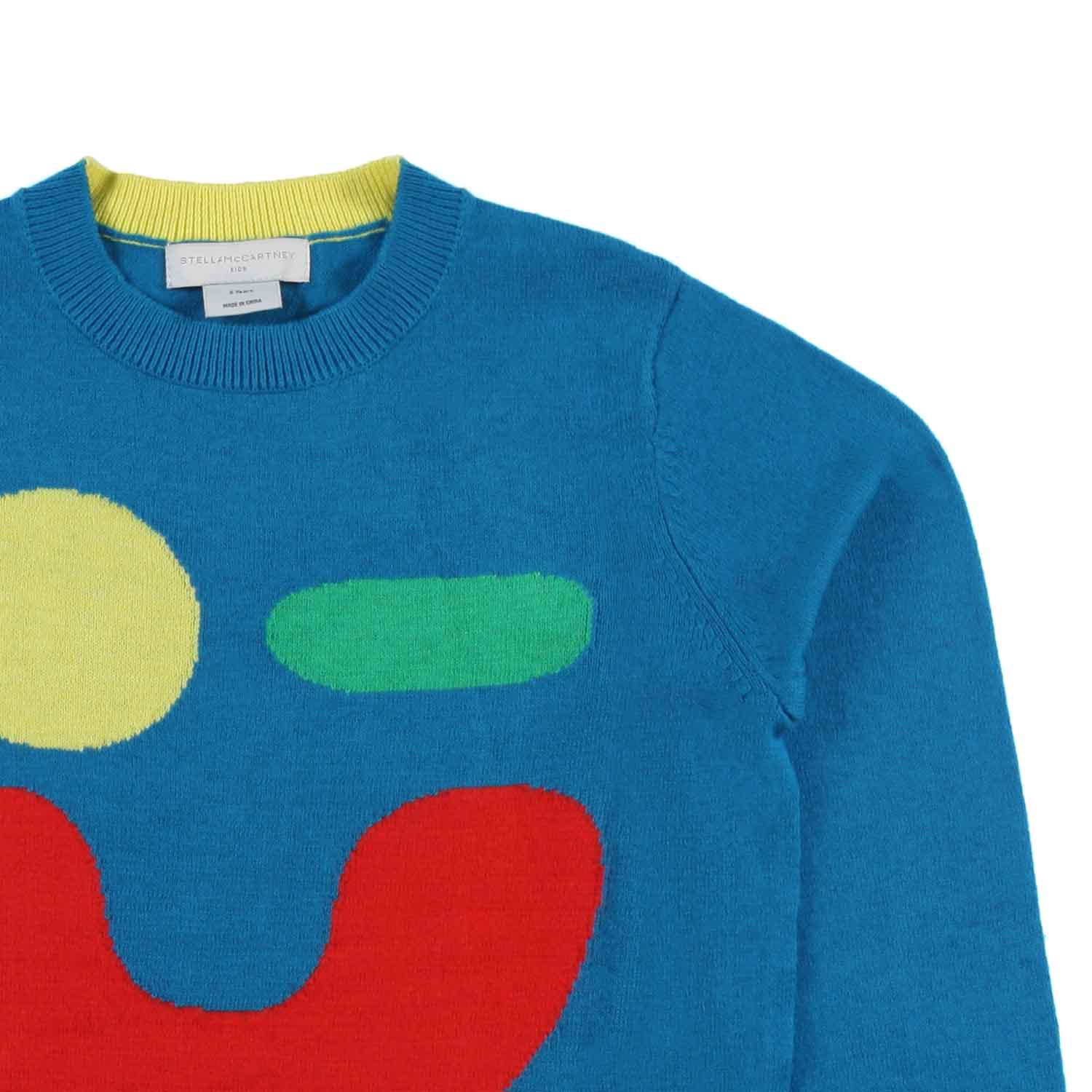 PULLOVER BLU E MULTICOLOR BAMBINO E BAMBINA - annameglio.com abbigliamento moda