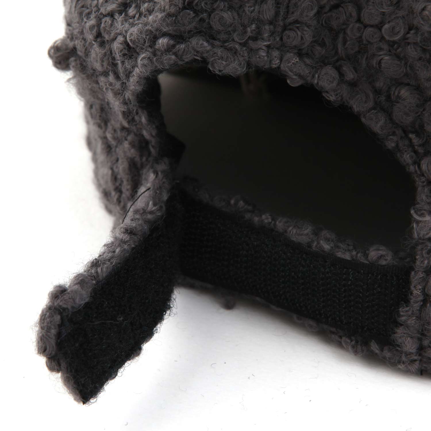 CAPPELLO BASEBALL GRIGIO IN ECO-TEDDY - annameglio.com abbigliamento moda