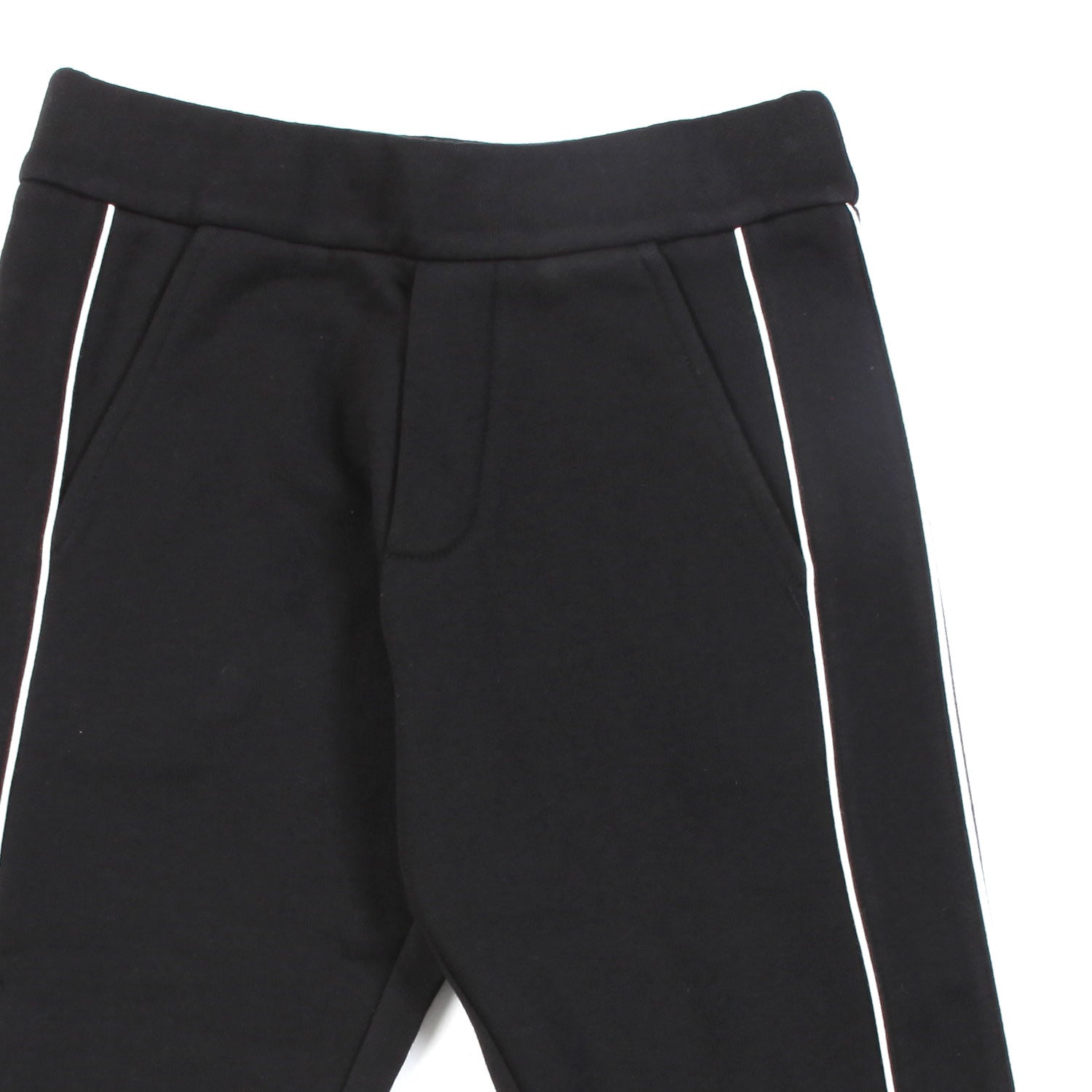 PANTALONE IN FELPA NERO BAMBINO E TEENAGER - annameglio.com abbigliamento moda