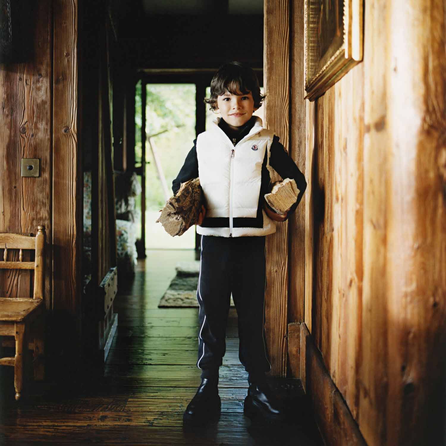 GILET KEVOSER BIANCO E NERO BAMBINO E TEEN - annameglio.com abbigliamento moda