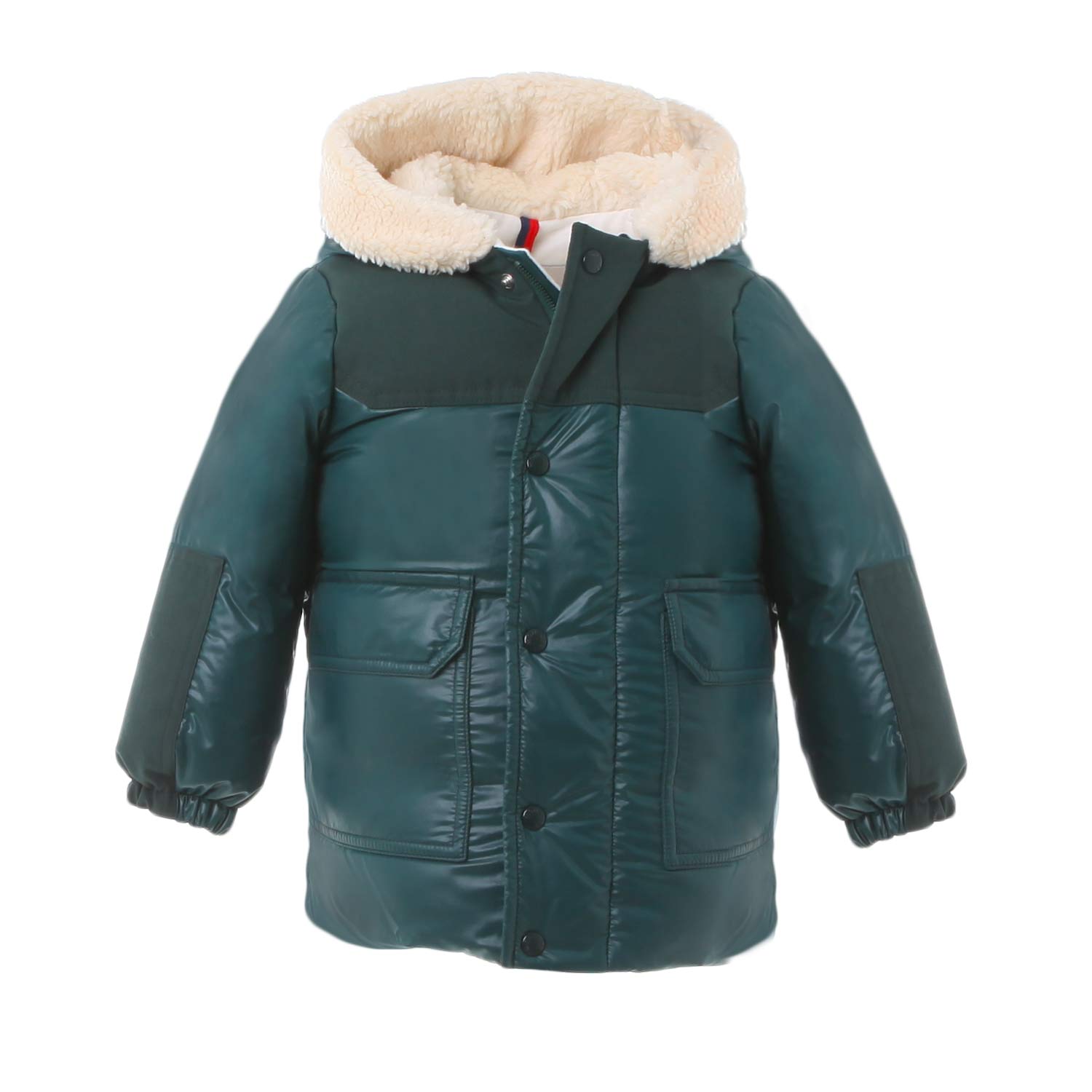 PIUMINO COMIL VERDE E BIANCO BIMBA - annameglio.com abbigliamento moda