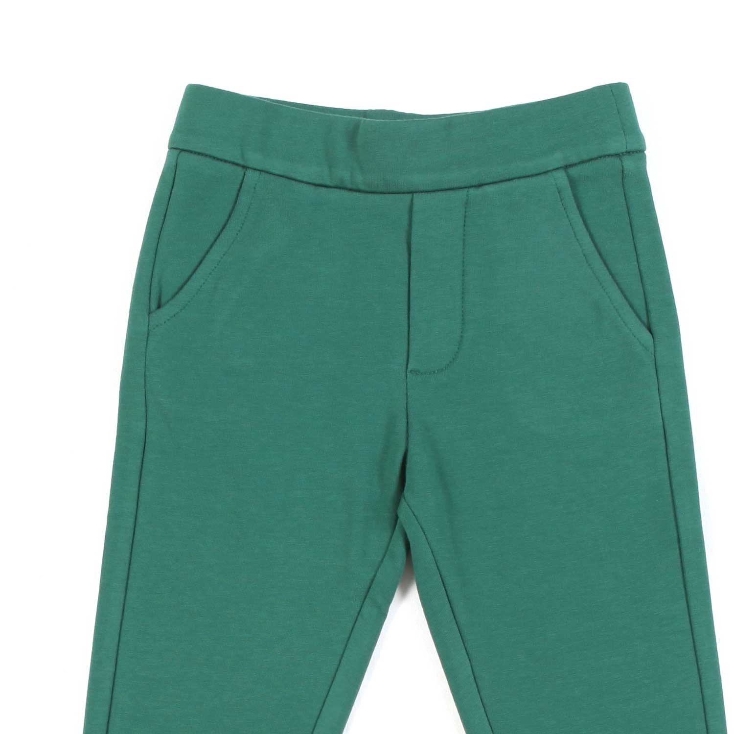 PANTALONE VERDE IN FELPA BIMBO E BIMBA - annameglio.com abbigliamento moda