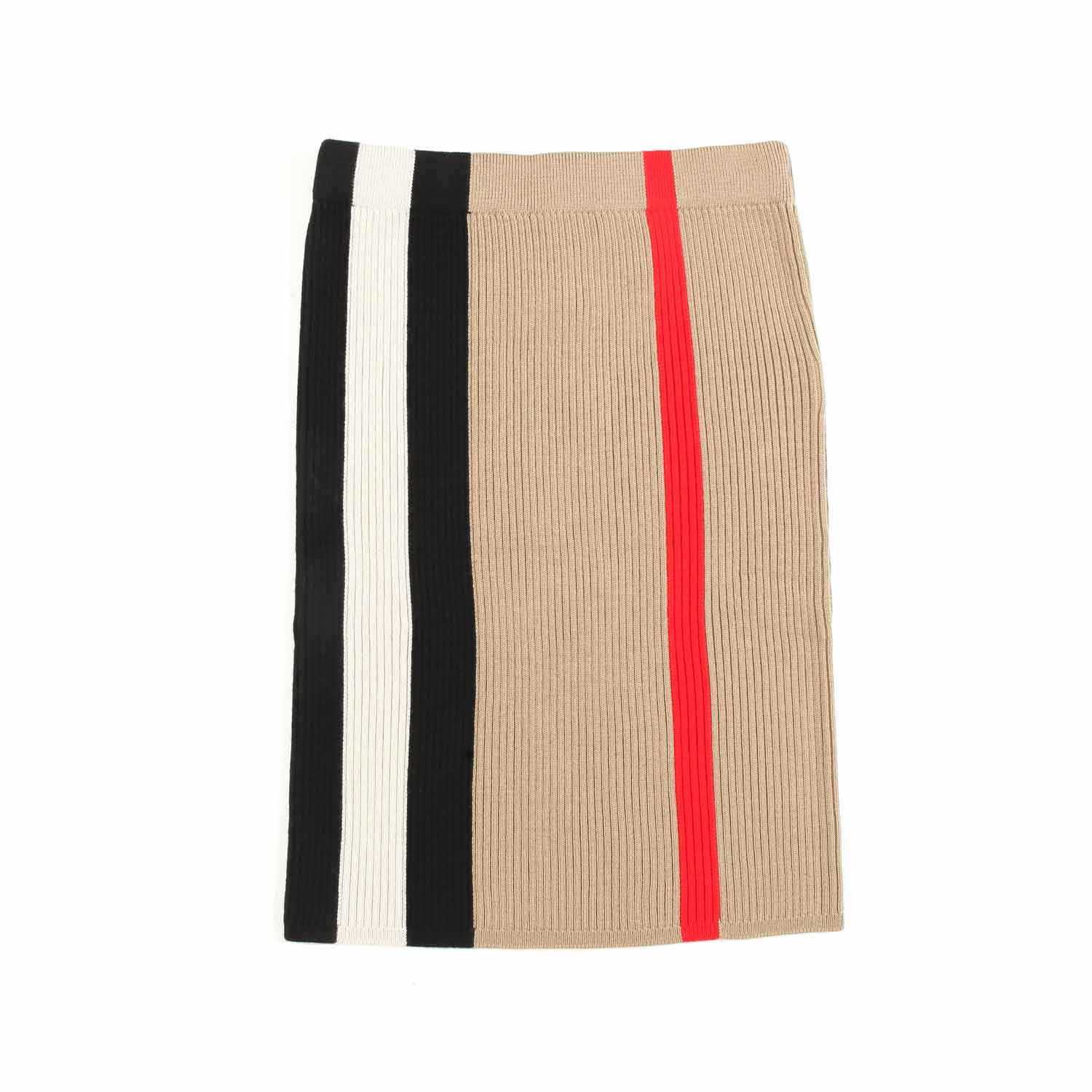 GONNA COLOR BLOCK BEIGE A COSTE BAMBINA E TEEN - annameglio.com abbigliamento moda