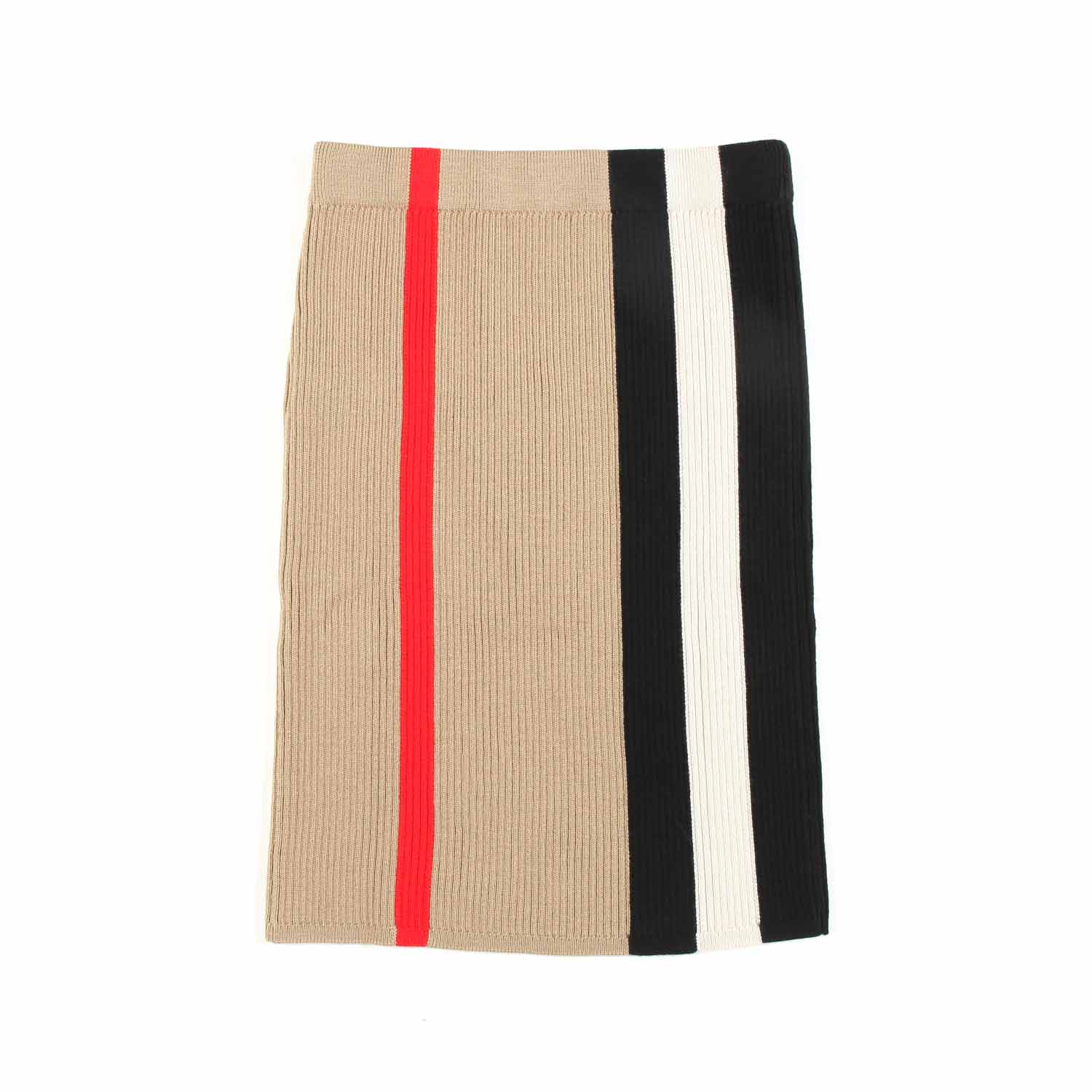 GONNA COLOR BLOCK BEIGE A COSTE BAMBINA E TEEN - annameglio.com abbigliamento moda