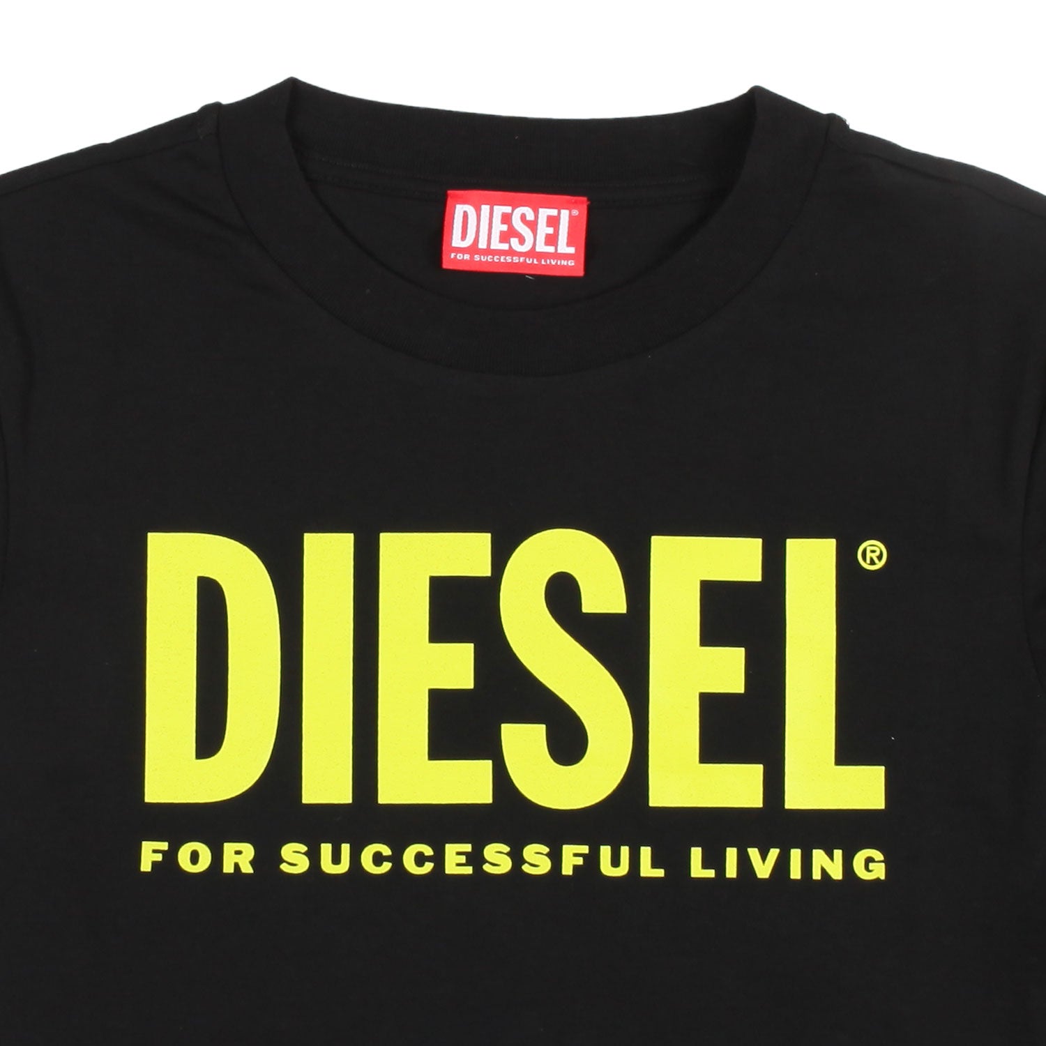 T-SHIRT CROPPED NERA E GIALLA BAMBINA TEEN - annameglio.com abbigliamento moda