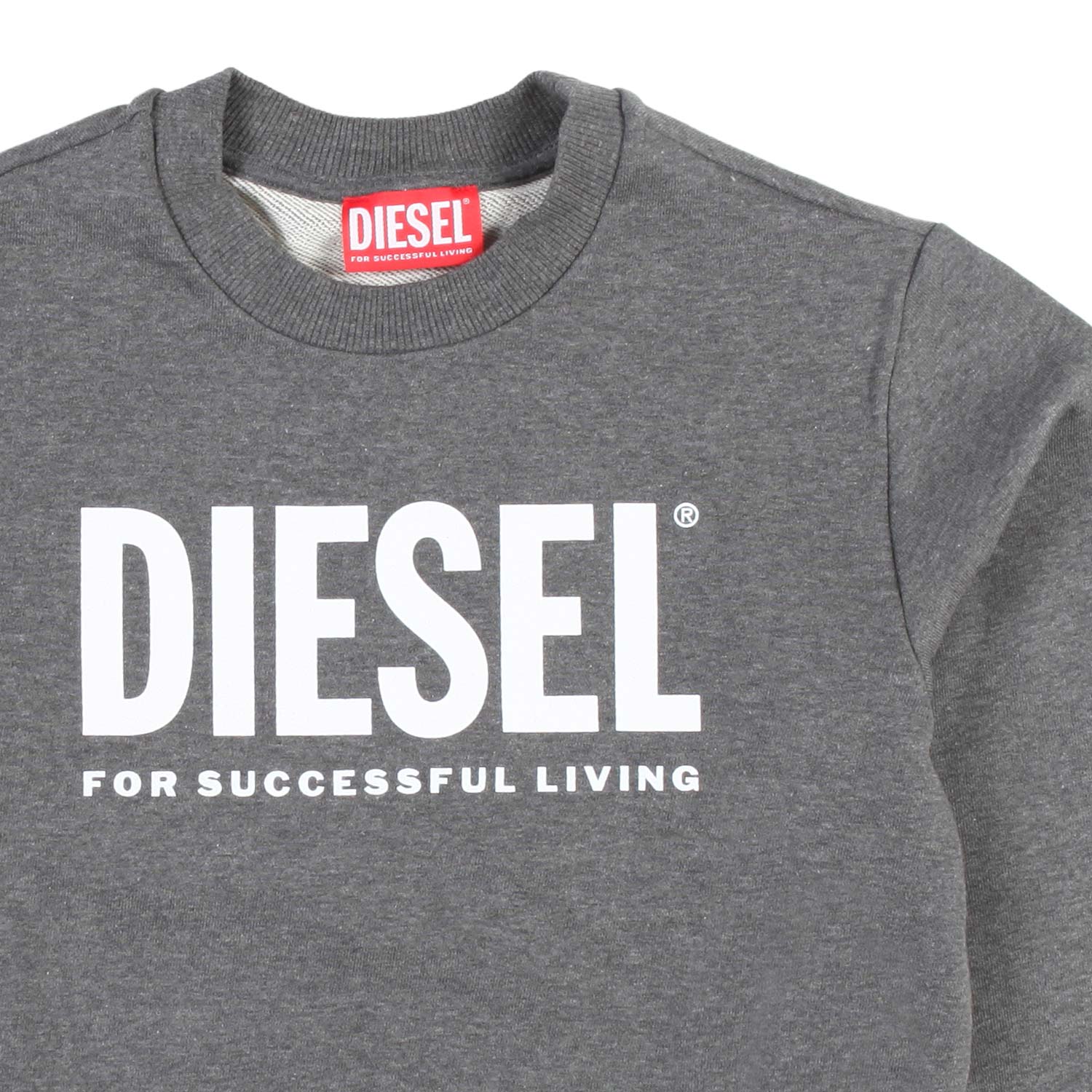 FELPA UNISEX GRIGIA CON LOGO BIANCO - annameglio.com abbigliamento moda