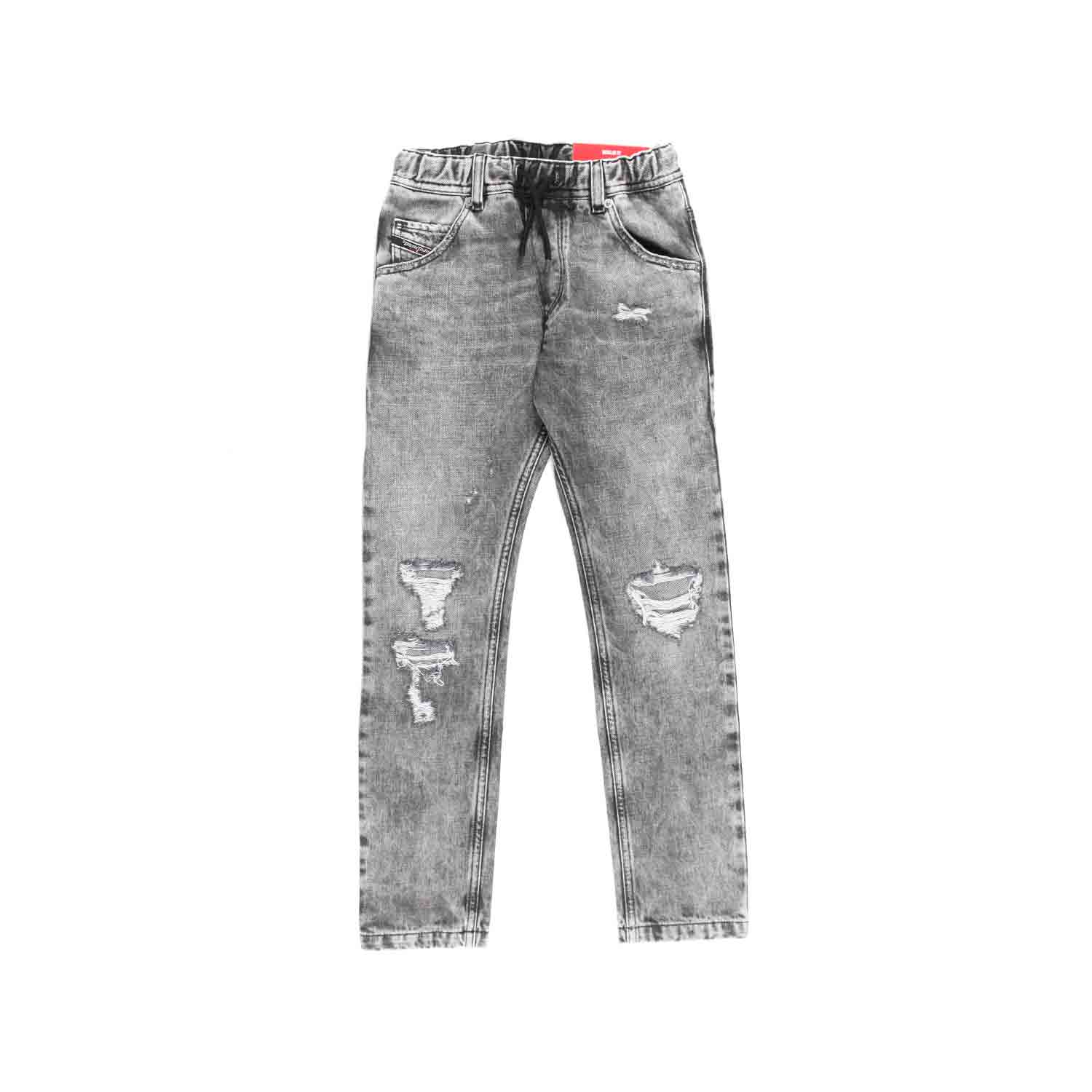 JEANS DESTROYED GRIGIO UNISEX - annameglio.com abbigliamento moda