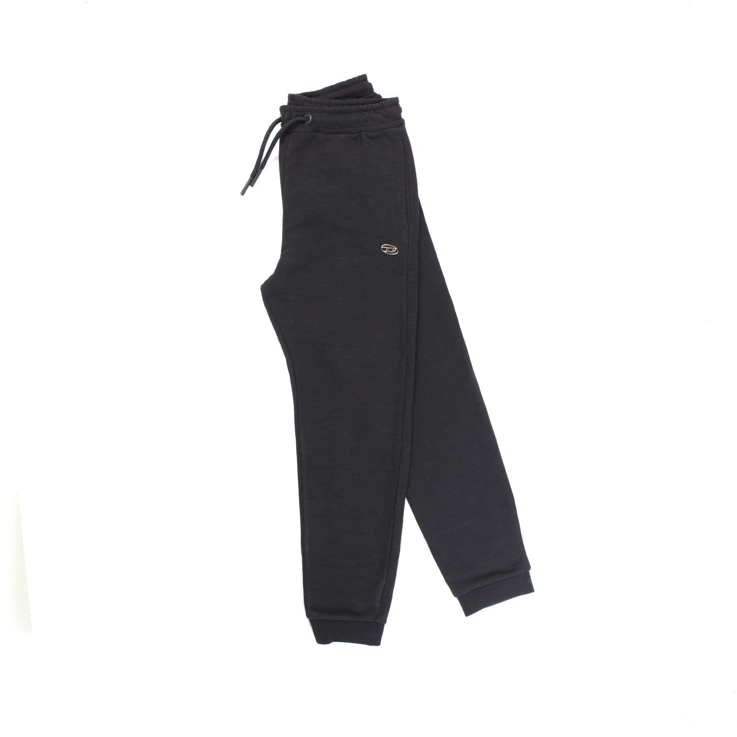 PANTALONE JOGGER UNISEX NERO CON LOGO ORO - annameglio.com abbigliamento moda