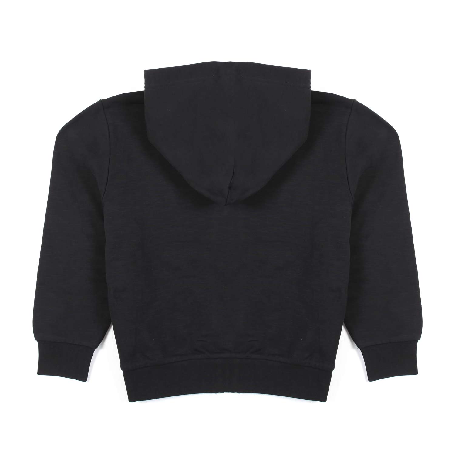 FELPA HOODIE UNISEX NERA CON LOGO ORO - annameglio.com abbigliamento moda