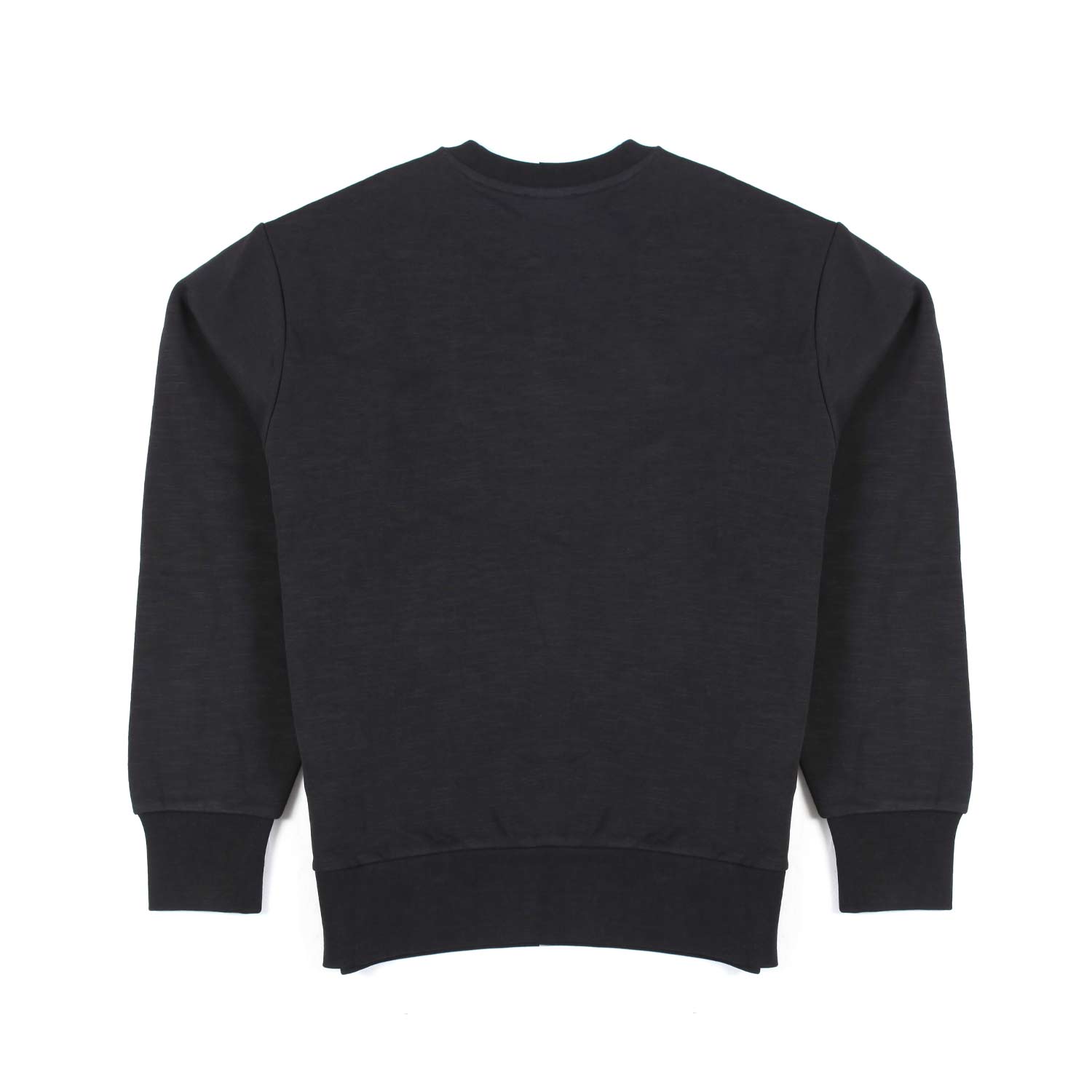 FELPA UNISEX NERA CON MONOGRAMMA ORO - annameglio.com abbigliamento moda