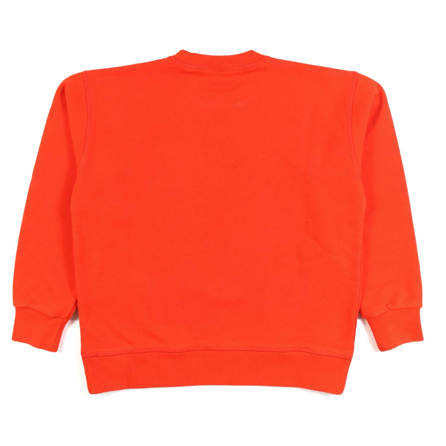 FELPA ARANCIONE CON LOGO NERO BAMBINO E TEEN - annameglio.com abbigliamento moda