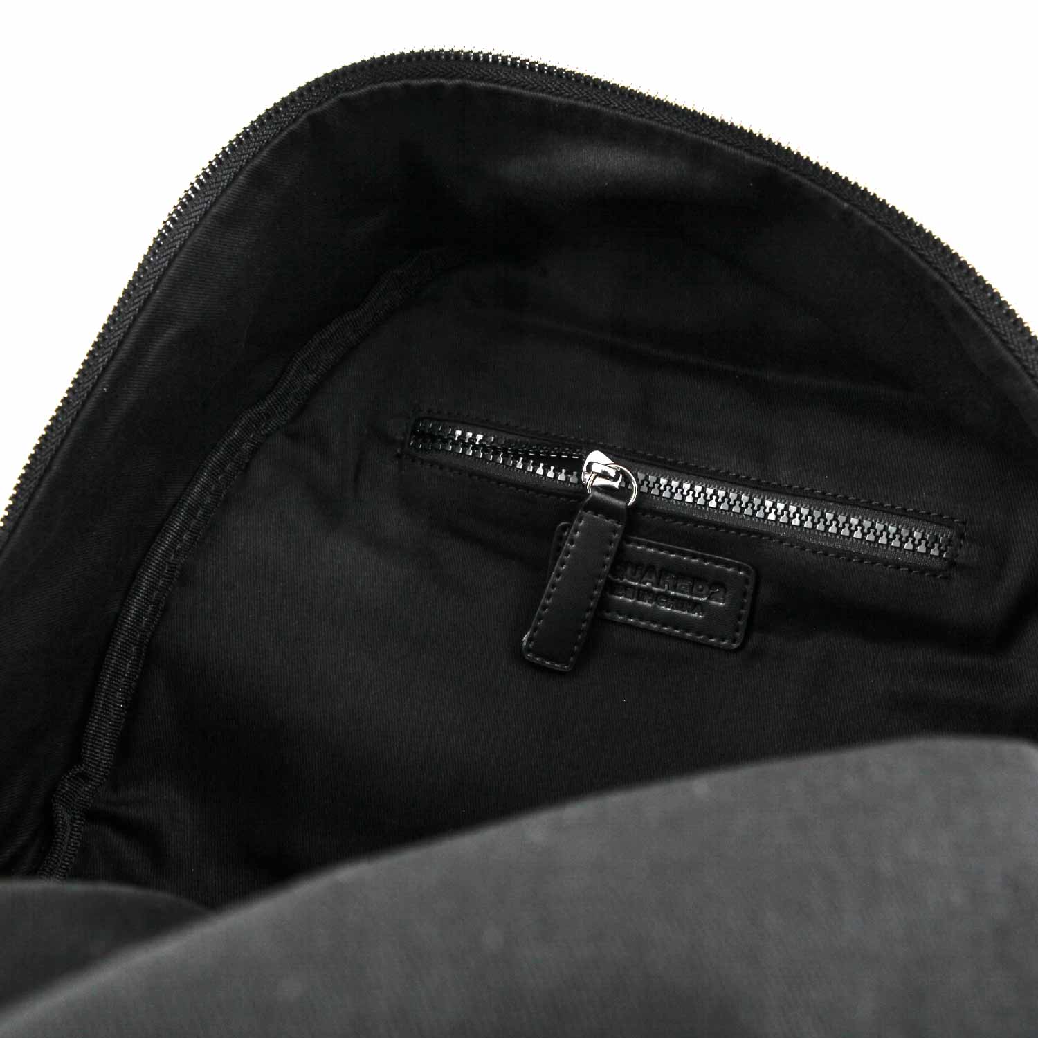 ZAINO UNISEX NERO CON LOGO BIANCO - annameglio.com abbigliamento moda