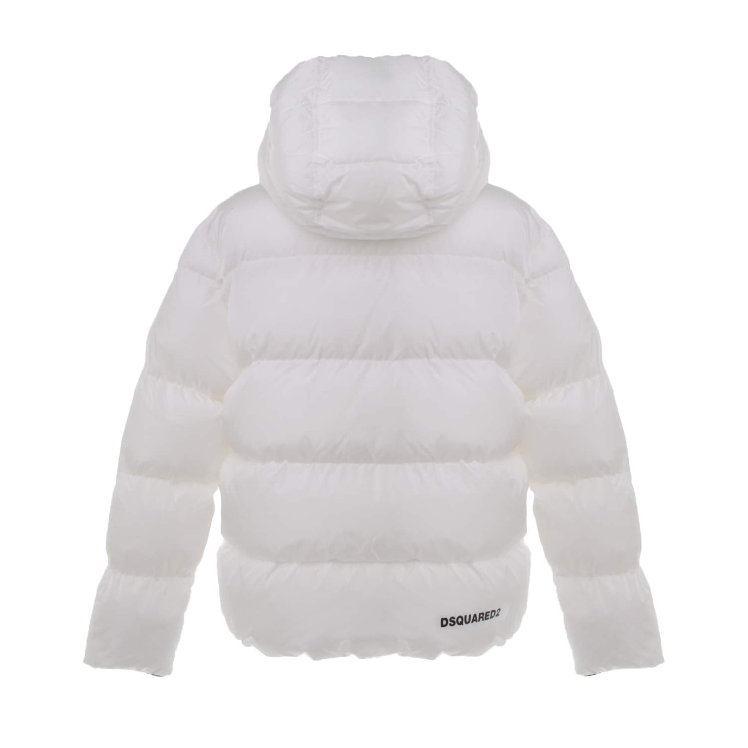 GIUBBOTTO UNISEX BIANCO CON DETTAGLI NERI - annameglio.com abbigliamento moda