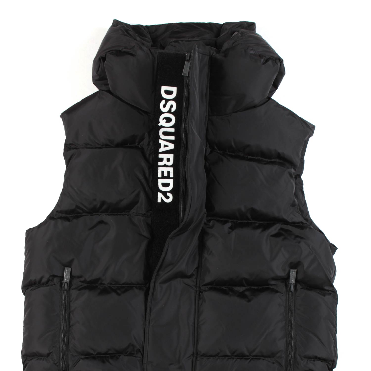 GILET NO-GENDER NERO IN NYLON TRAPUNTATO - annameglio.com abbigliamento moda