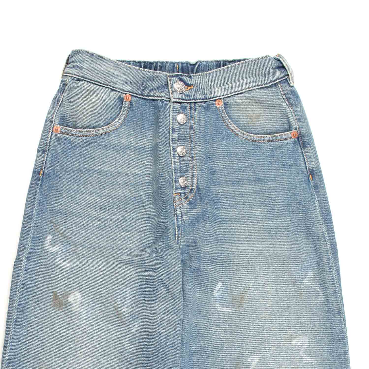 JEANS WIDE LEG CHIARO BAMBINA E TEEN - annameglio.com abbigliamento moda